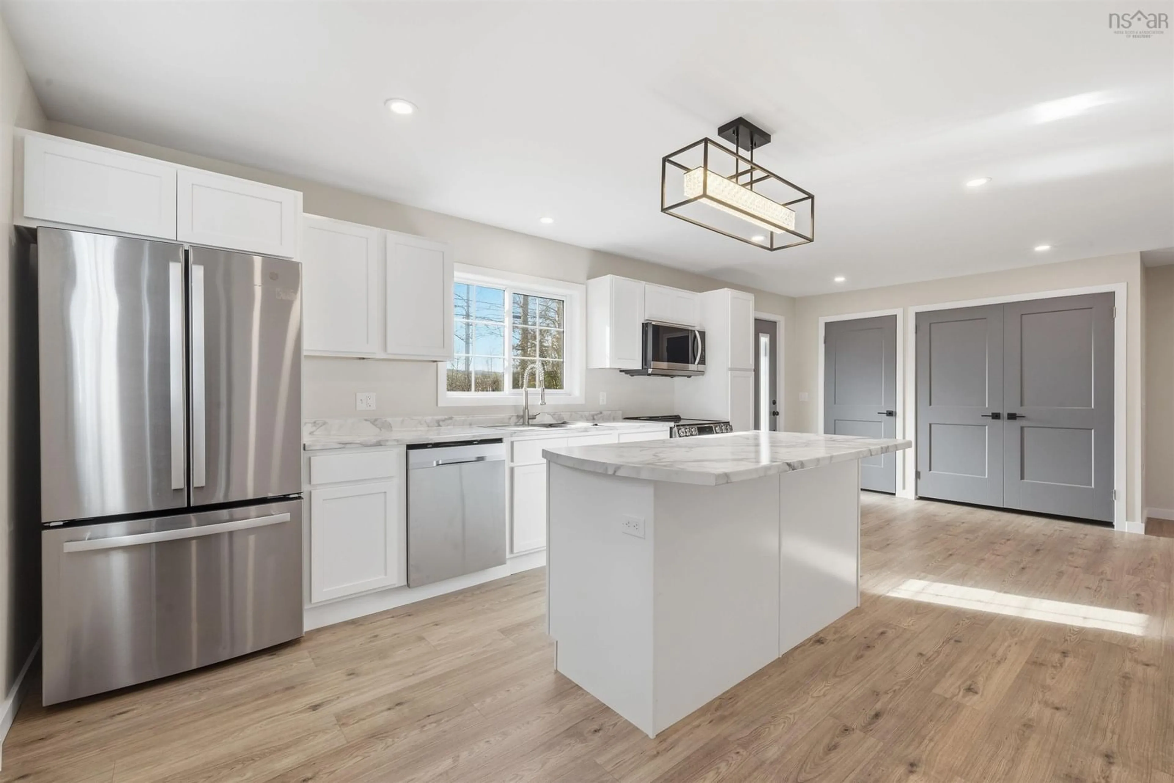 Open concept kitchen, unknown for 4541 Highway 1, Three Mile Plains Nova Scotia B0N 2T0