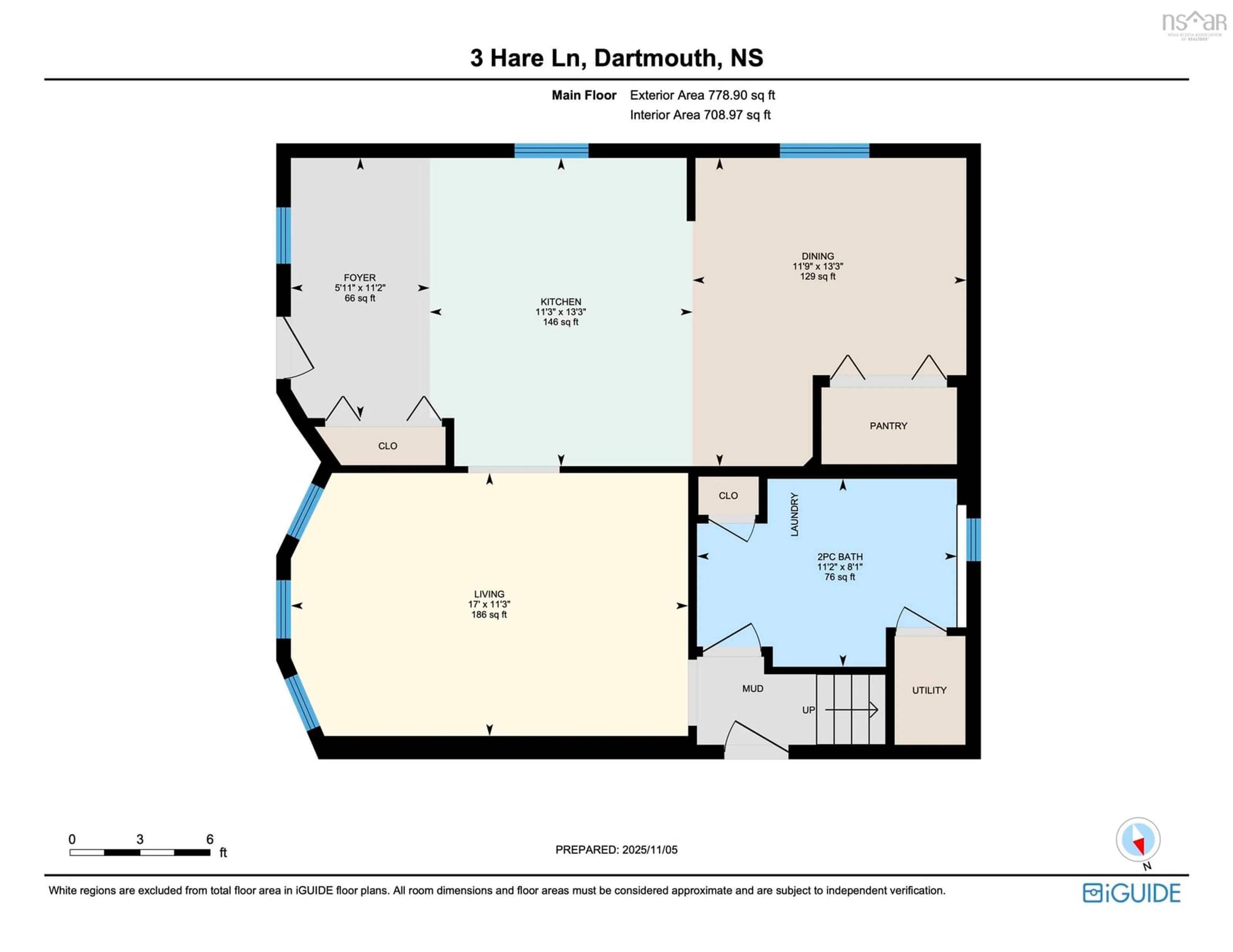 Floor plan for 3 Hare Lane, Dartmouth Nova Scotia B3A 2W1