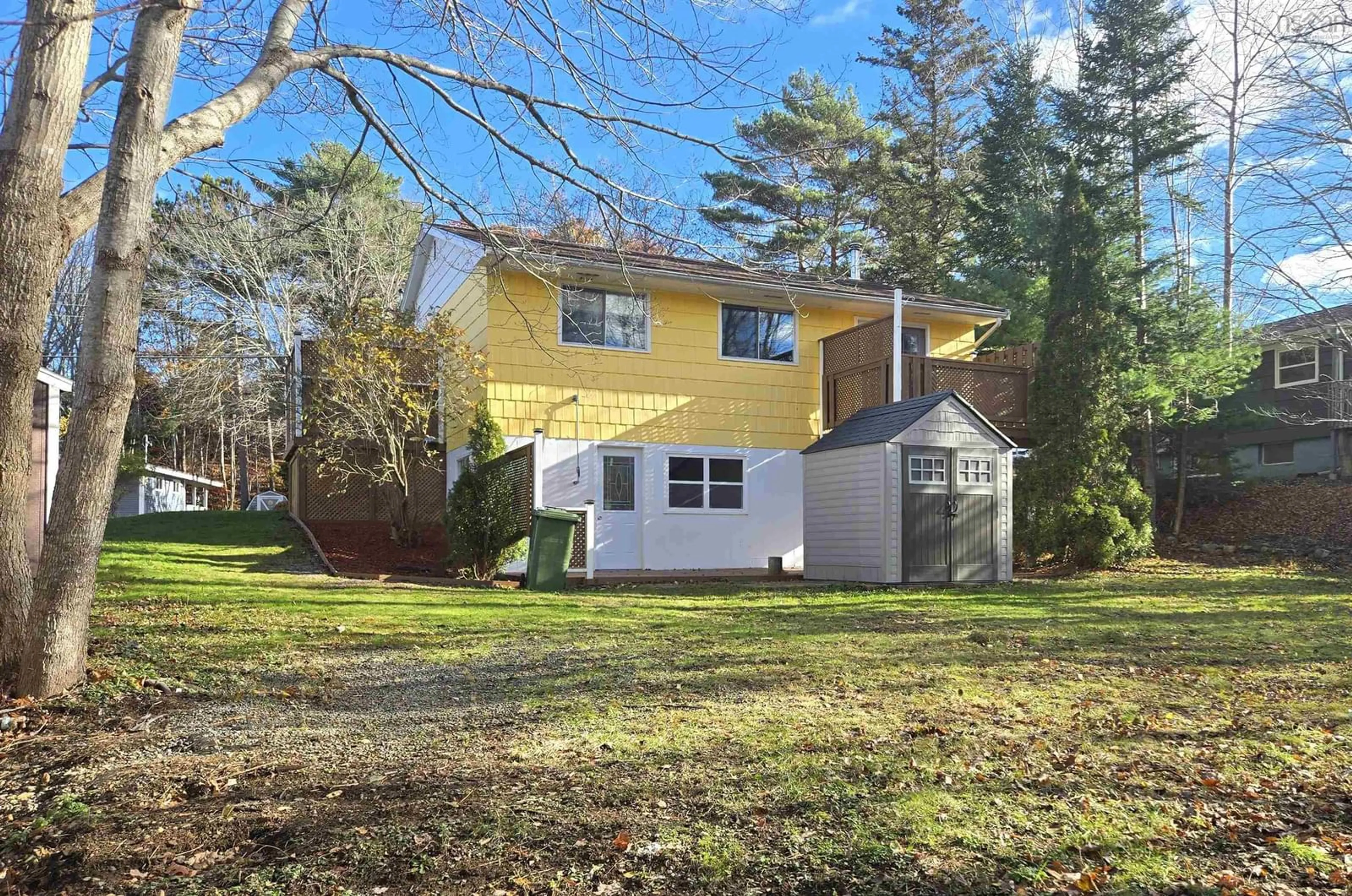 A pic from outside/outdoor area/front of a property/back of a property/a pic from drone, street for 26 Meldrum Ave, Bridgewater Nova Scotia B4V 2Y6