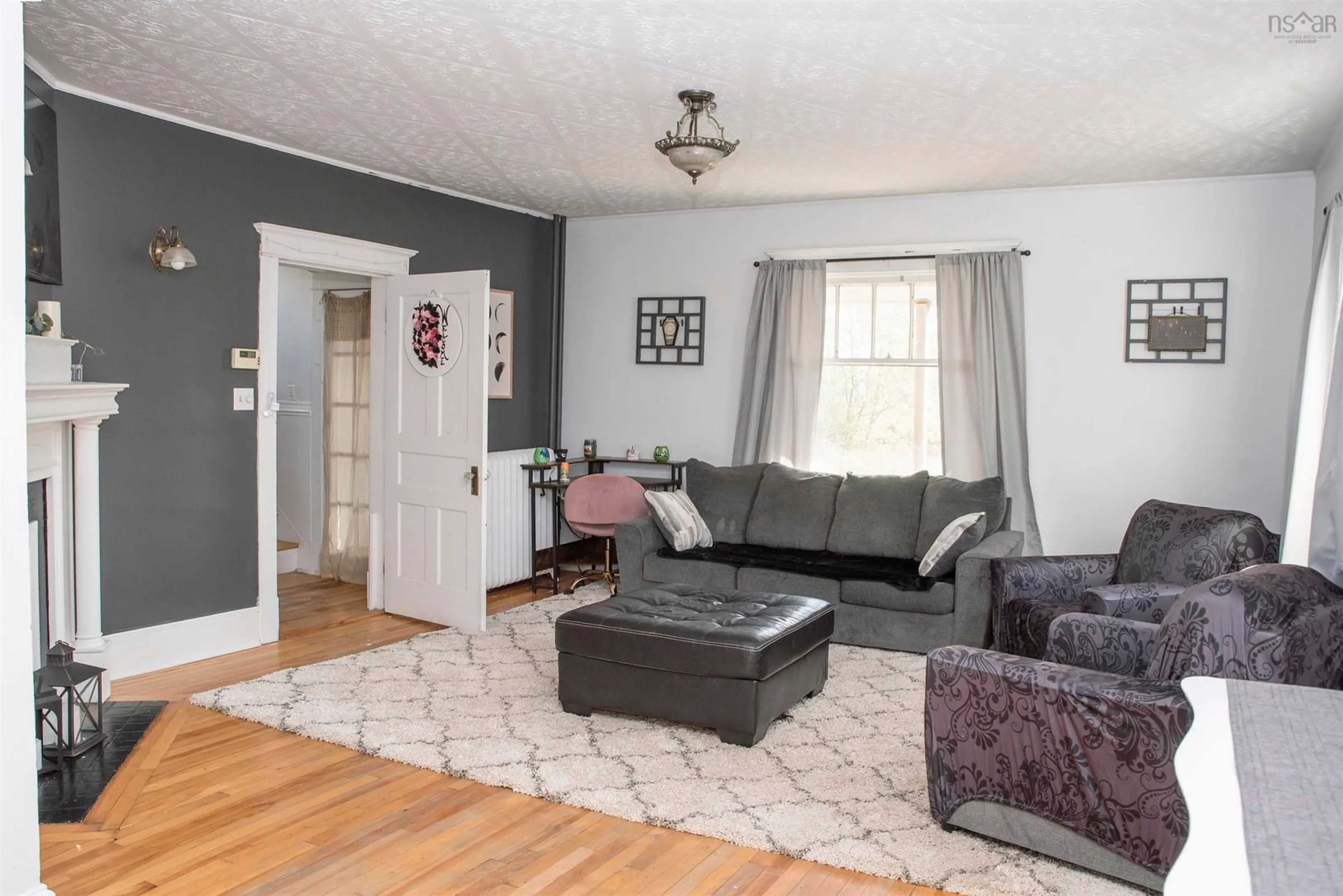 Living room with furniture, unknown for 27 Catherine St, Glace Bay Nova Scotia B1A 2J7