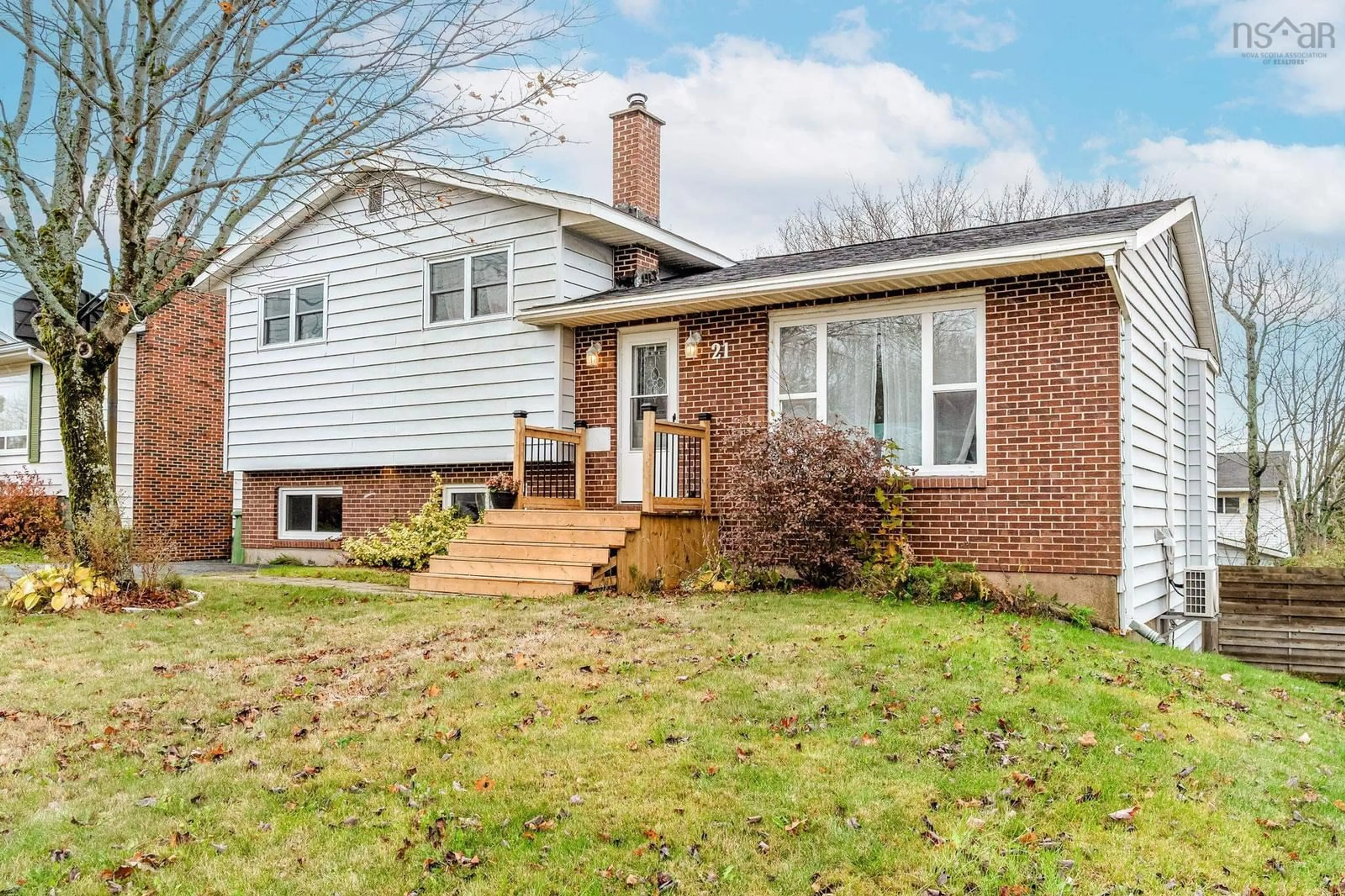 Home with brick exterior material, street for 21 Wamphray Cres, Dartmouth Nova Scotia B2W 5B4
