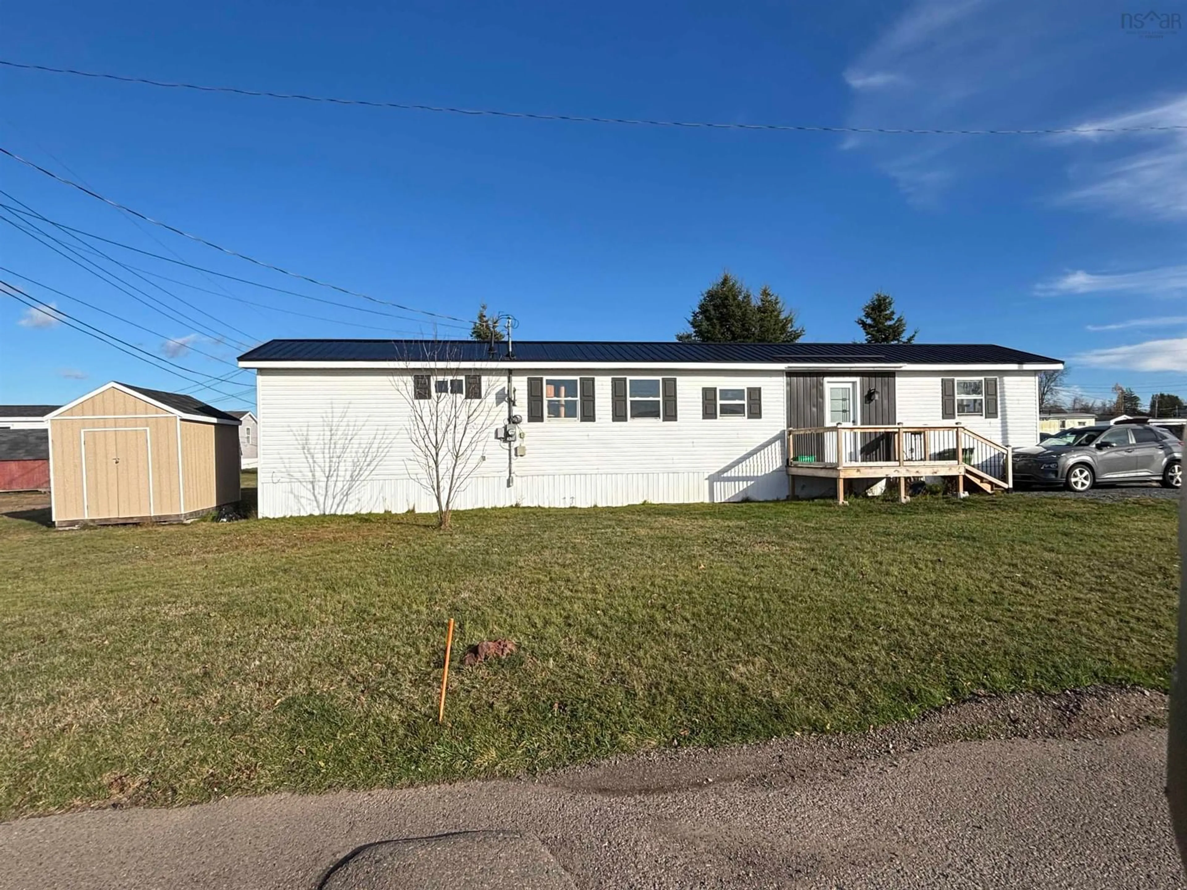 Home with vinyl exterior material, street for 59 Wild Chance Dr, Bible Hill Nova Scotia B2N 2W7