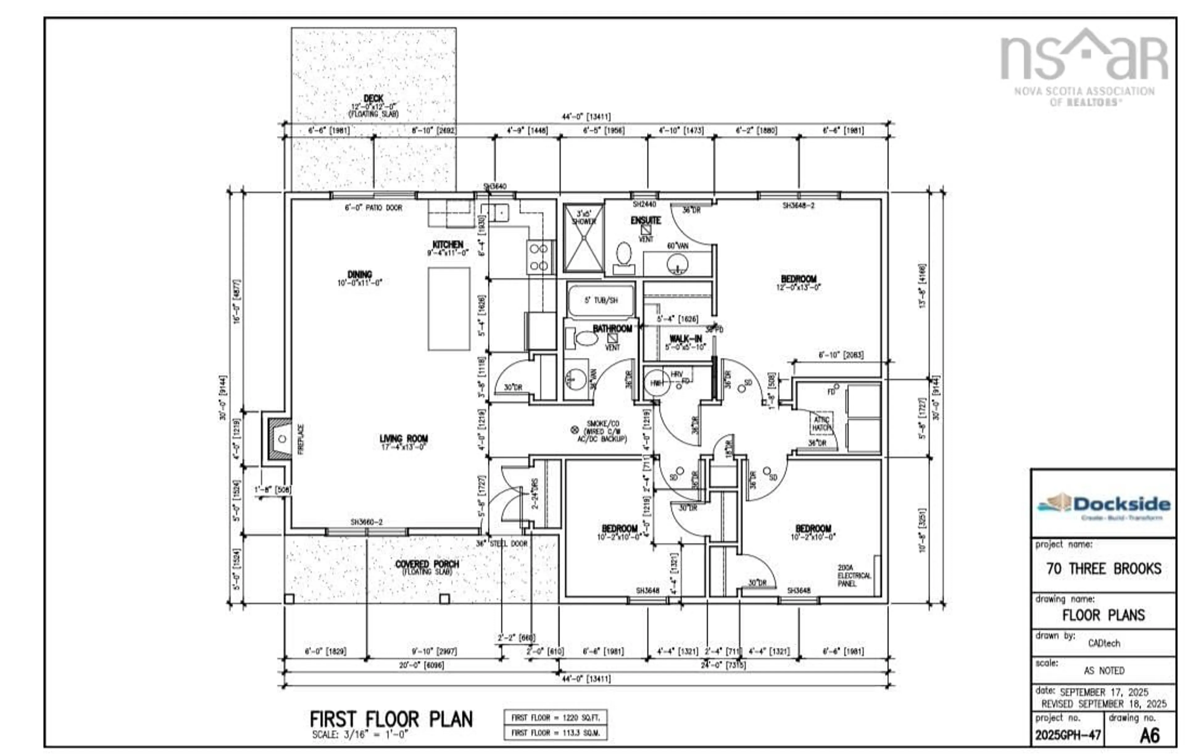 Floor plan for 70 Three Brooks Dr, Hubley Nova Scotia B3Z 1A4