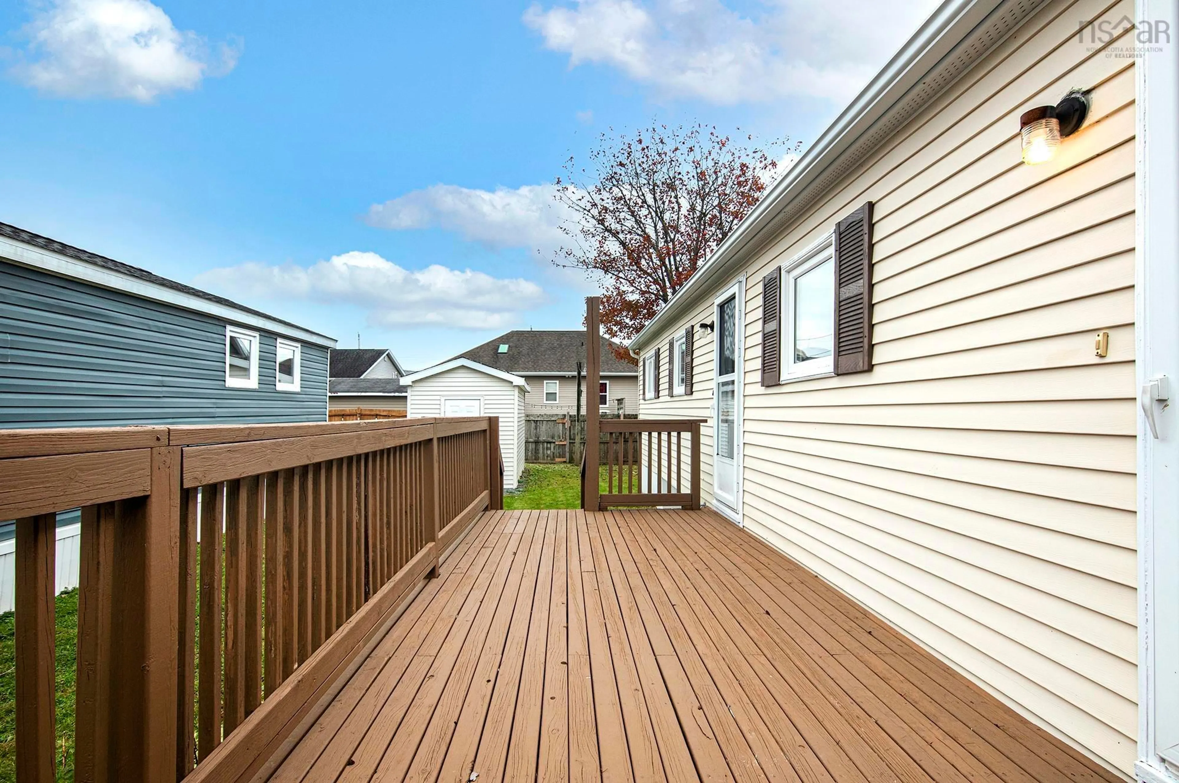 Home with vinyl exterior material, street for 49 Birchill Dr, Eastern Passage Nova Scotia B3G 1C8