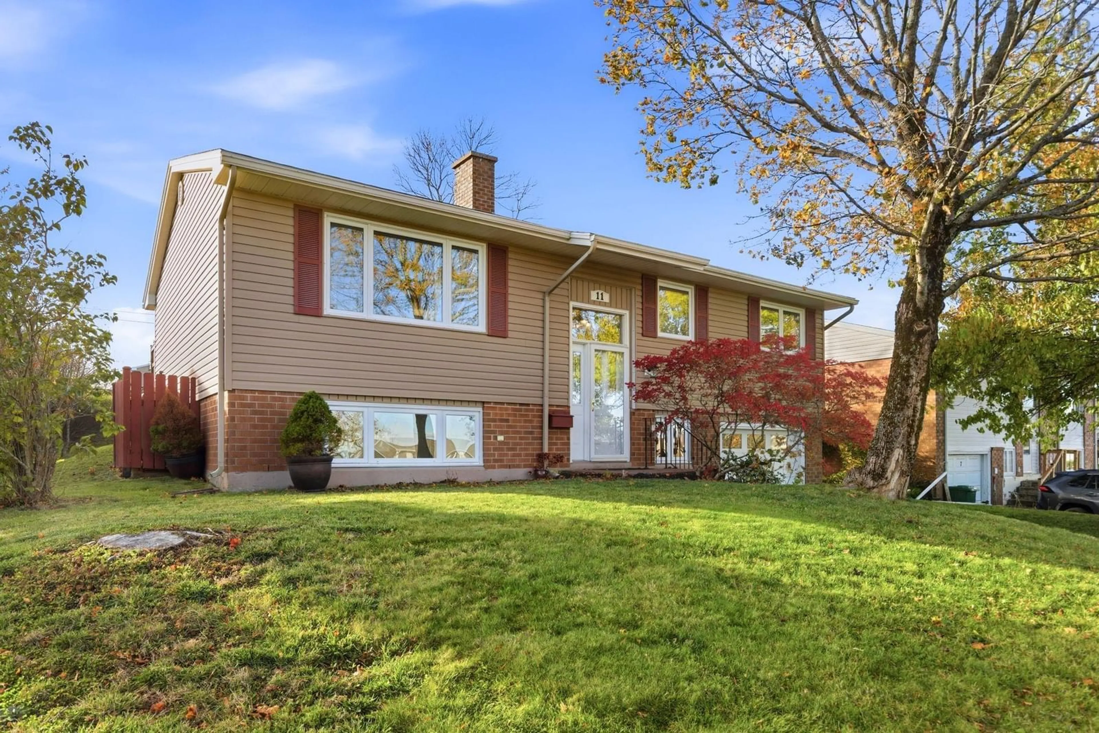 Home with vinyl exterior material, street for 11 Addison Pl, Cole Harbour Nova Scotia B2V 1G9