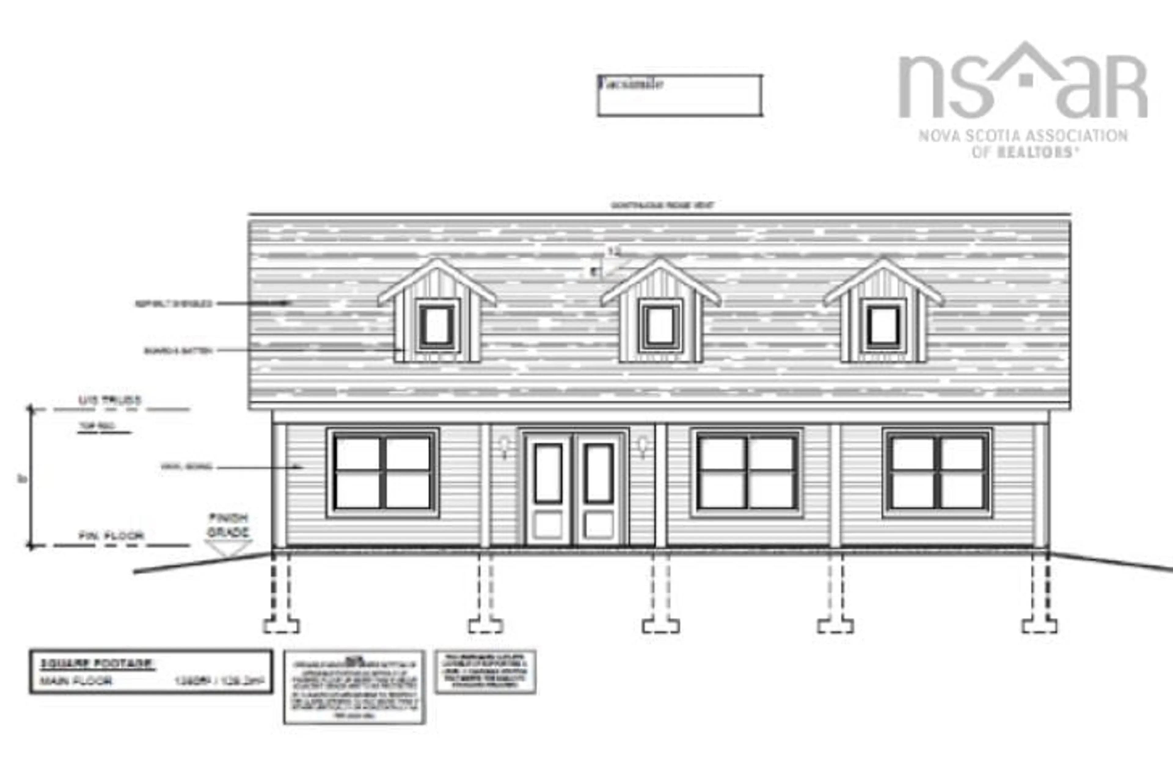 Floor plan for Old Guysborough Rd #Lot A-11, Goffs Nova Scotia B2T 1B9