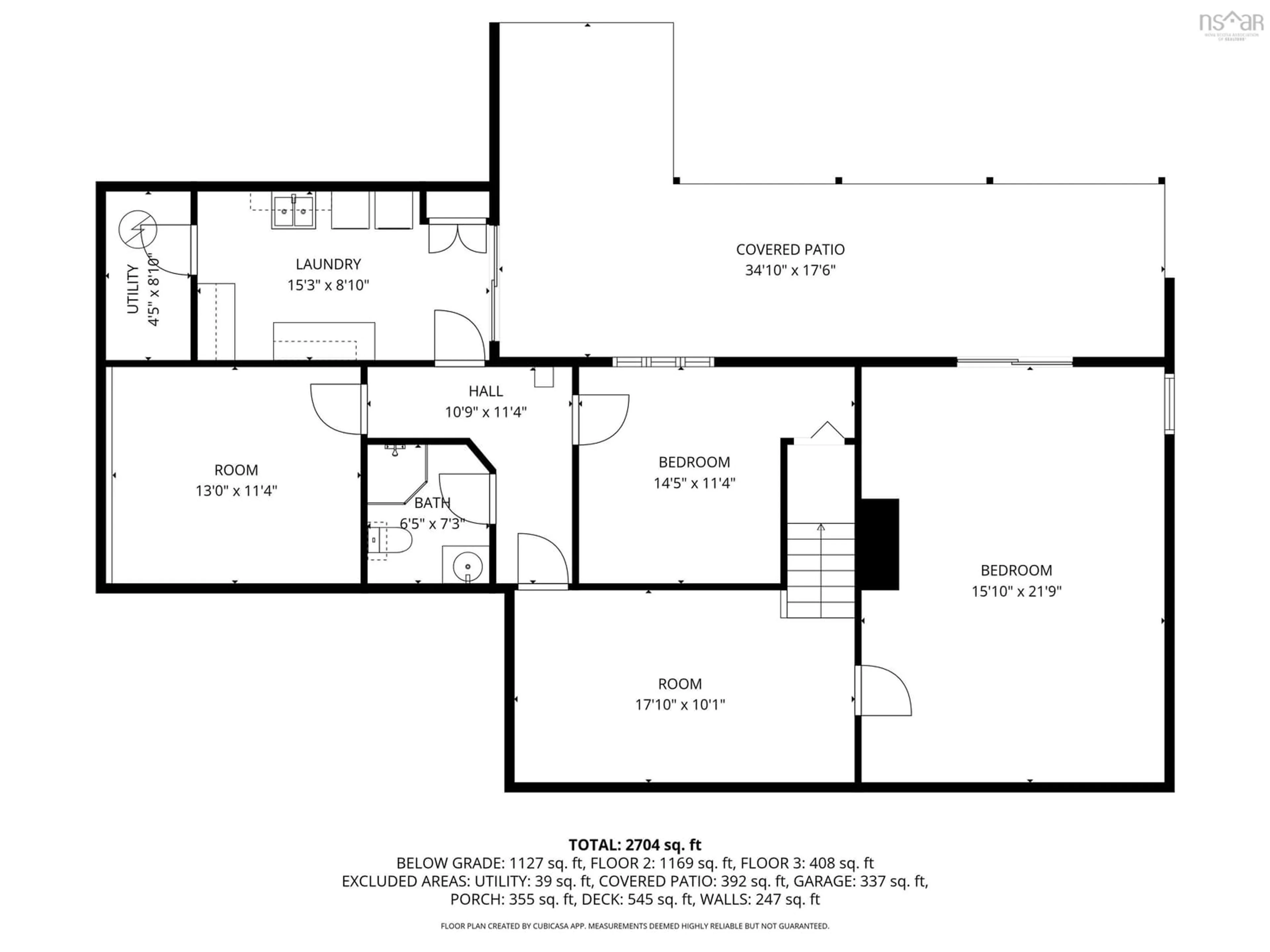 Floor plan for 11 Willow Ave, Meadowvale Nova Scotia B0P 1R0