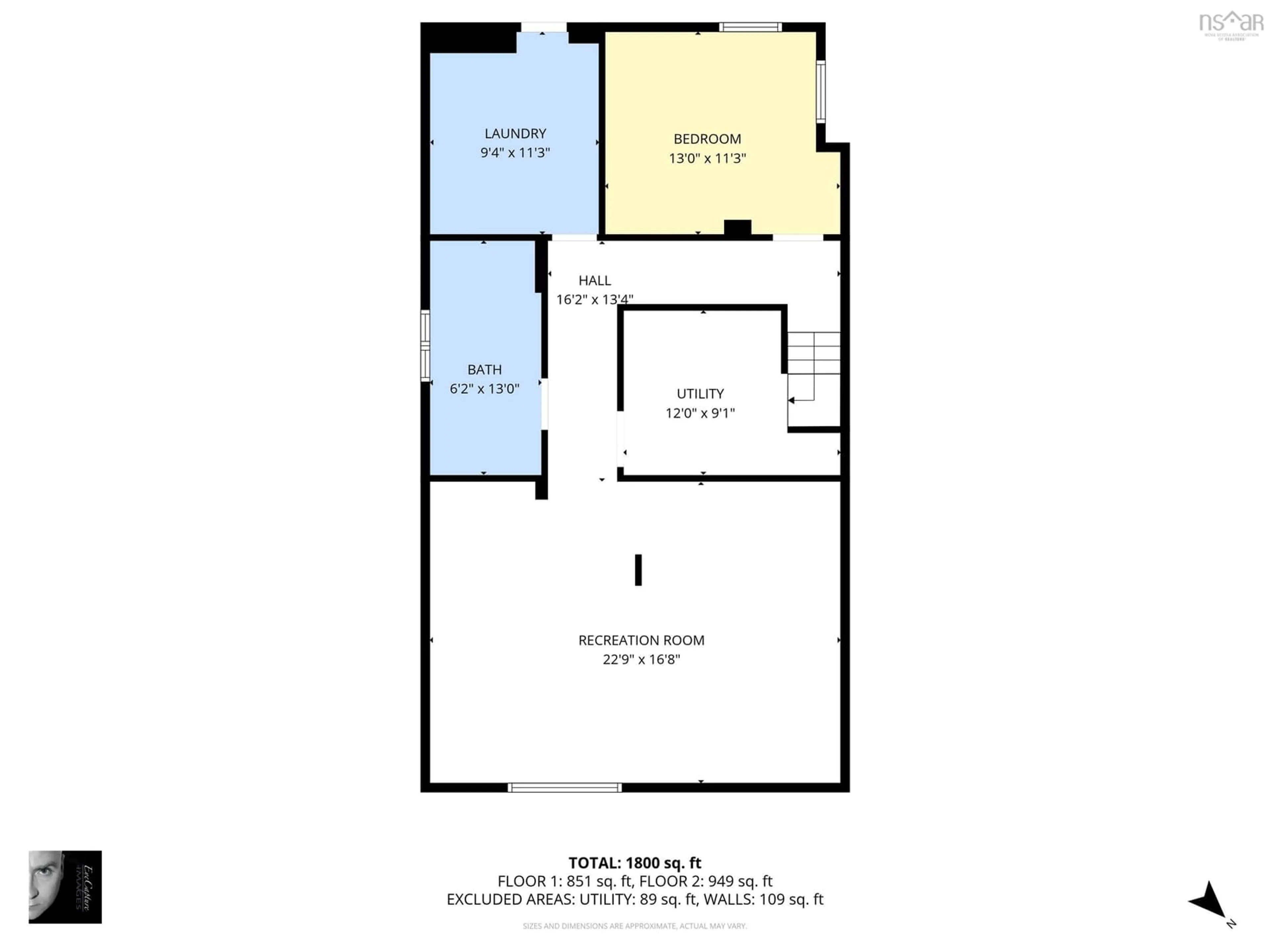 Floor plan for 58 Tillock Dr, Lower Sackville Nova Scotia B4C 1K7