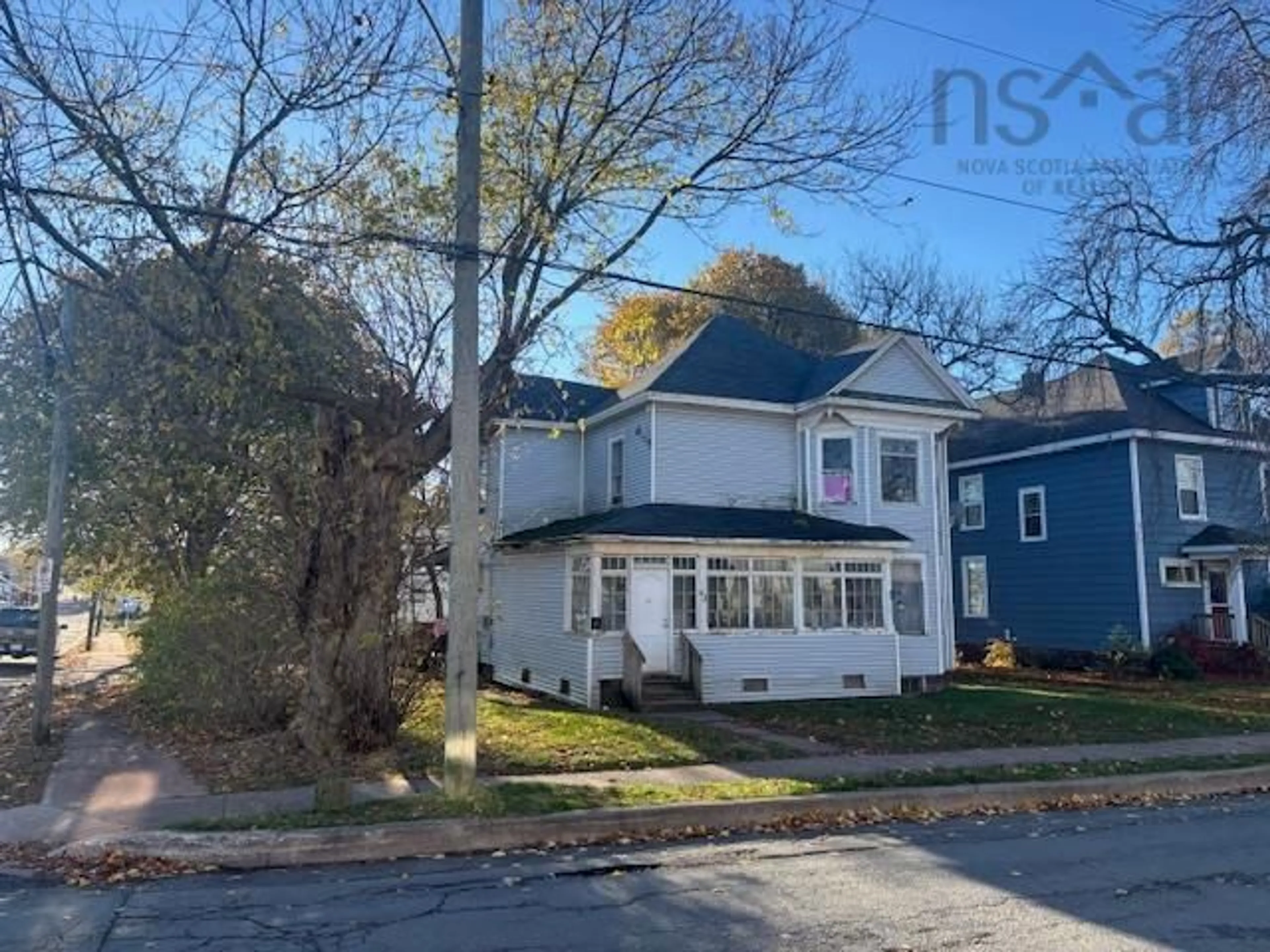 A pic from outside/outdoor area/front of a property/back of a property/a pic from drone, street for 53 Spring St, Amherst Nova Scotia B4H 1S3