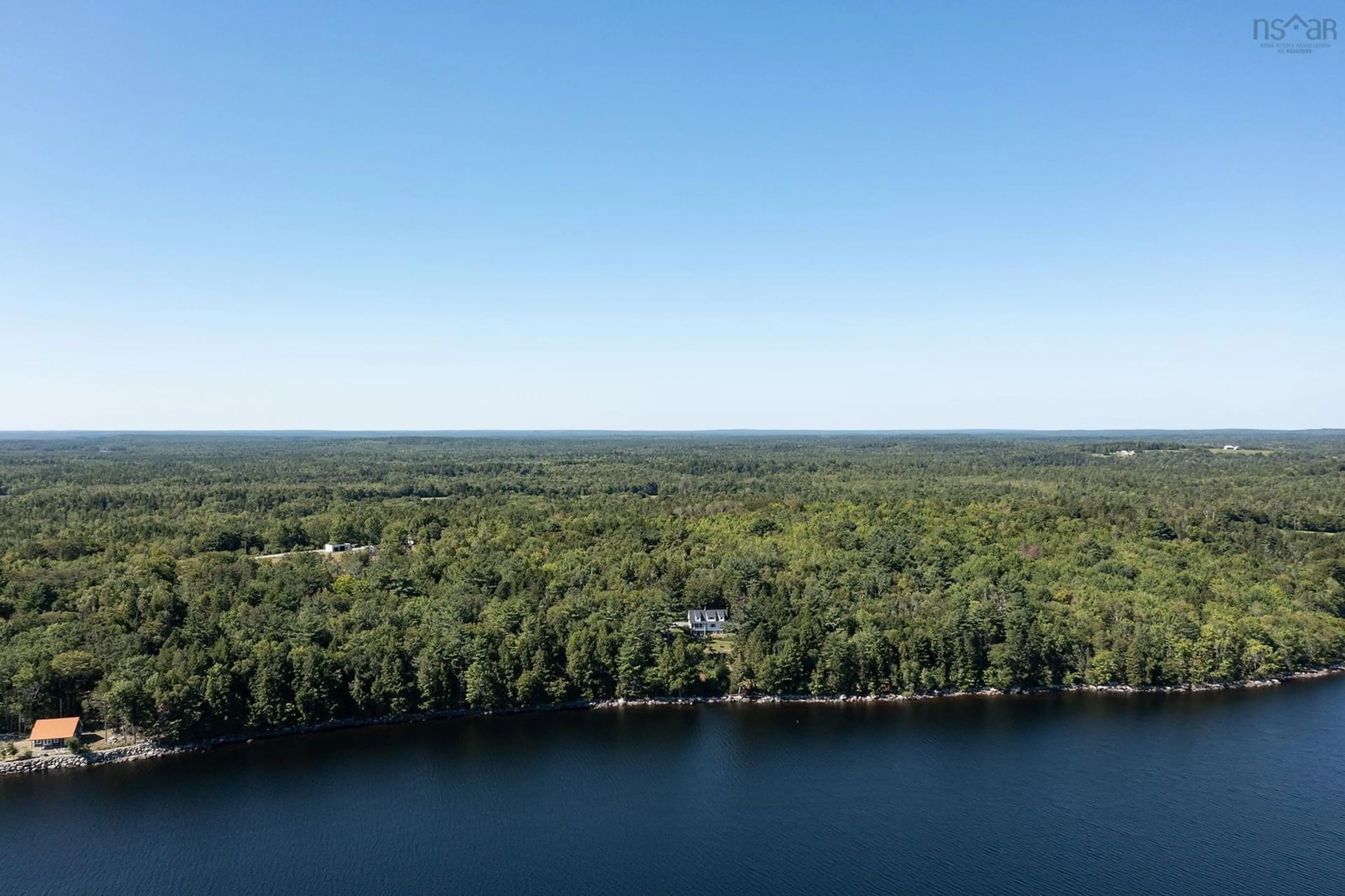 A pic from outside/outdoor area/front of a property/back of a property/a pic from drone, water/lake/river/ocean view for 1634 Camperdown Rd, Camperdown Nova Scotia B4V 6S5