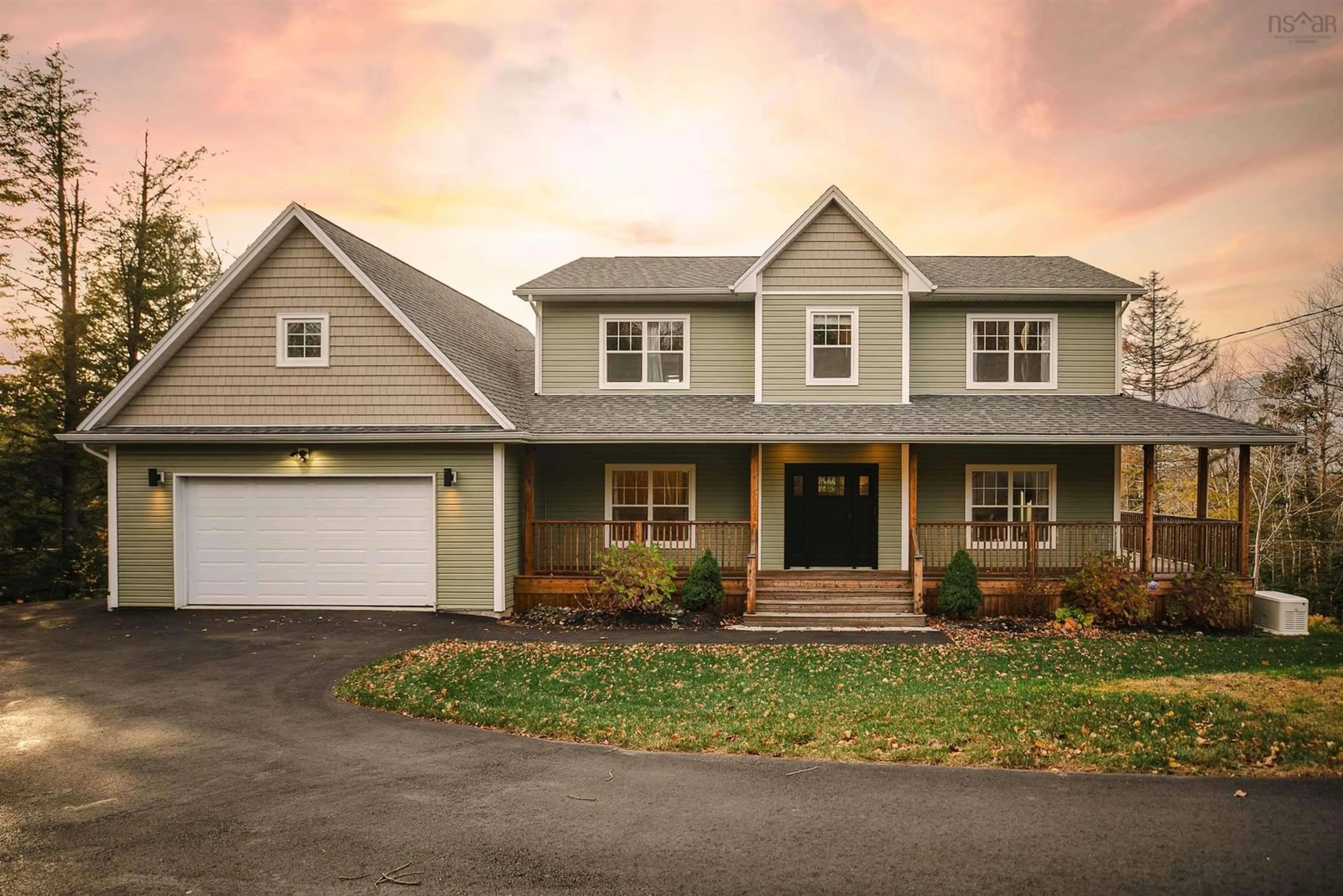 Home with vinyl exterior material, street for 46 Karen Ave, Fall River Nova Scotia B2T 1H7