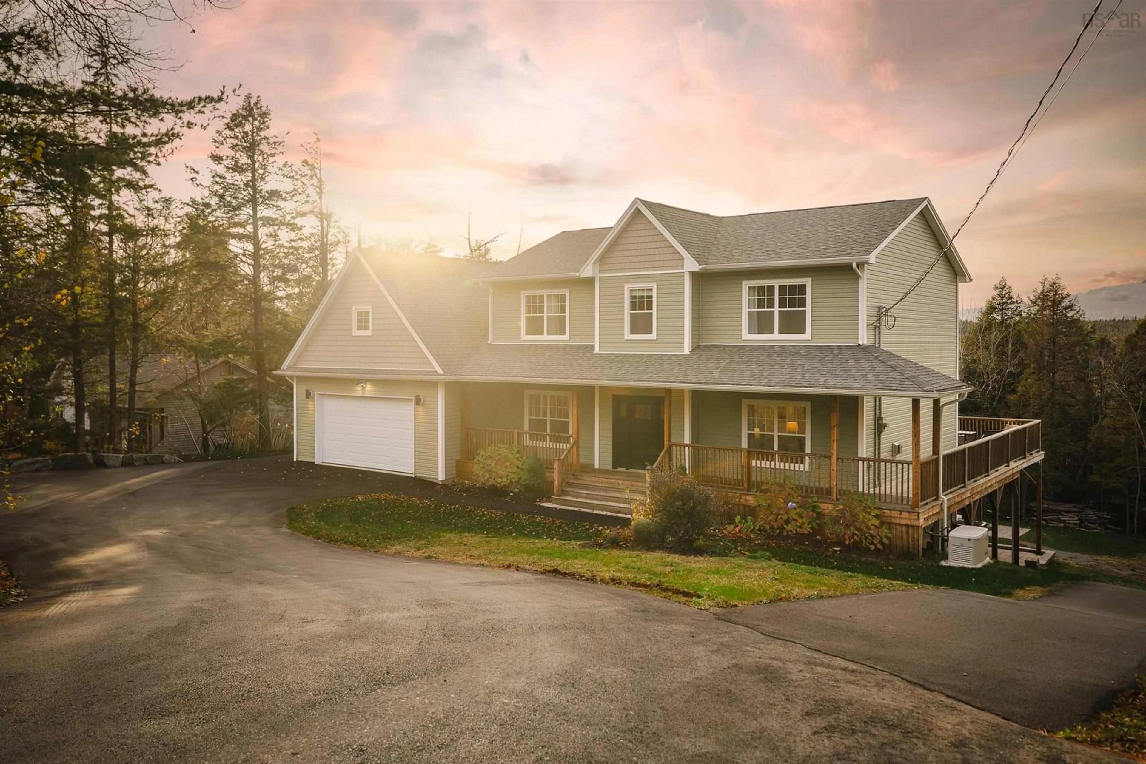 A pic from outside/outdoor area/front of a property/back of a property/a pic from drone, street for 46 Karen Ave, Fall River Nova Scotia B2T 1H7