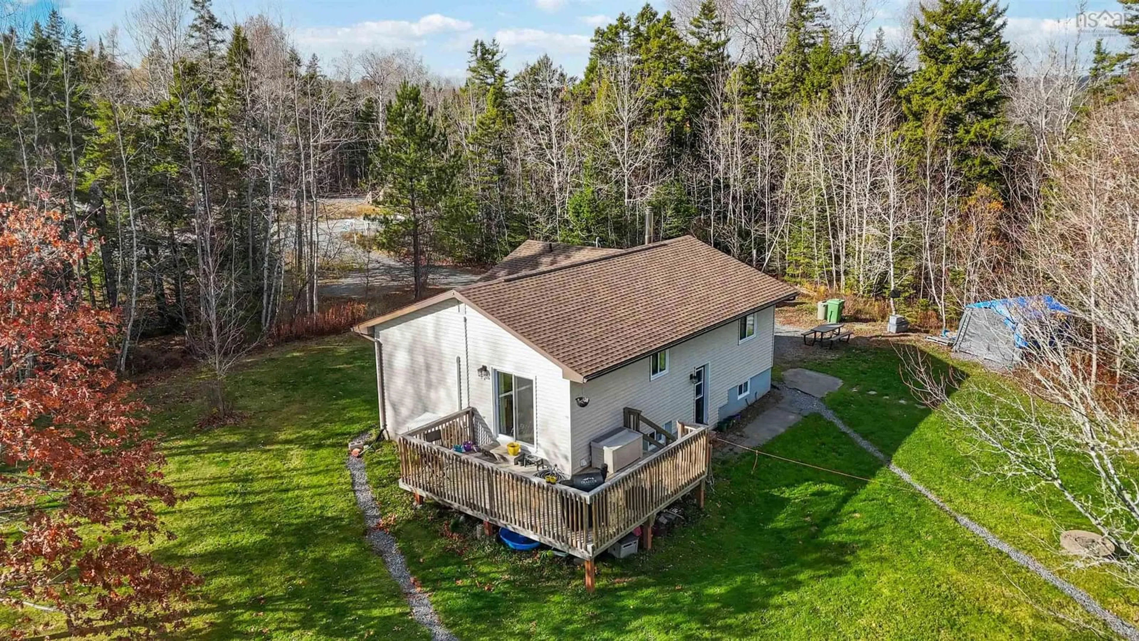 A pic from outside/outdoor area/front of a property/back of a property/a pic from drone, unknown for 3100 Highway 354, Upper Rawdon Nova Scotia B0N 2N0