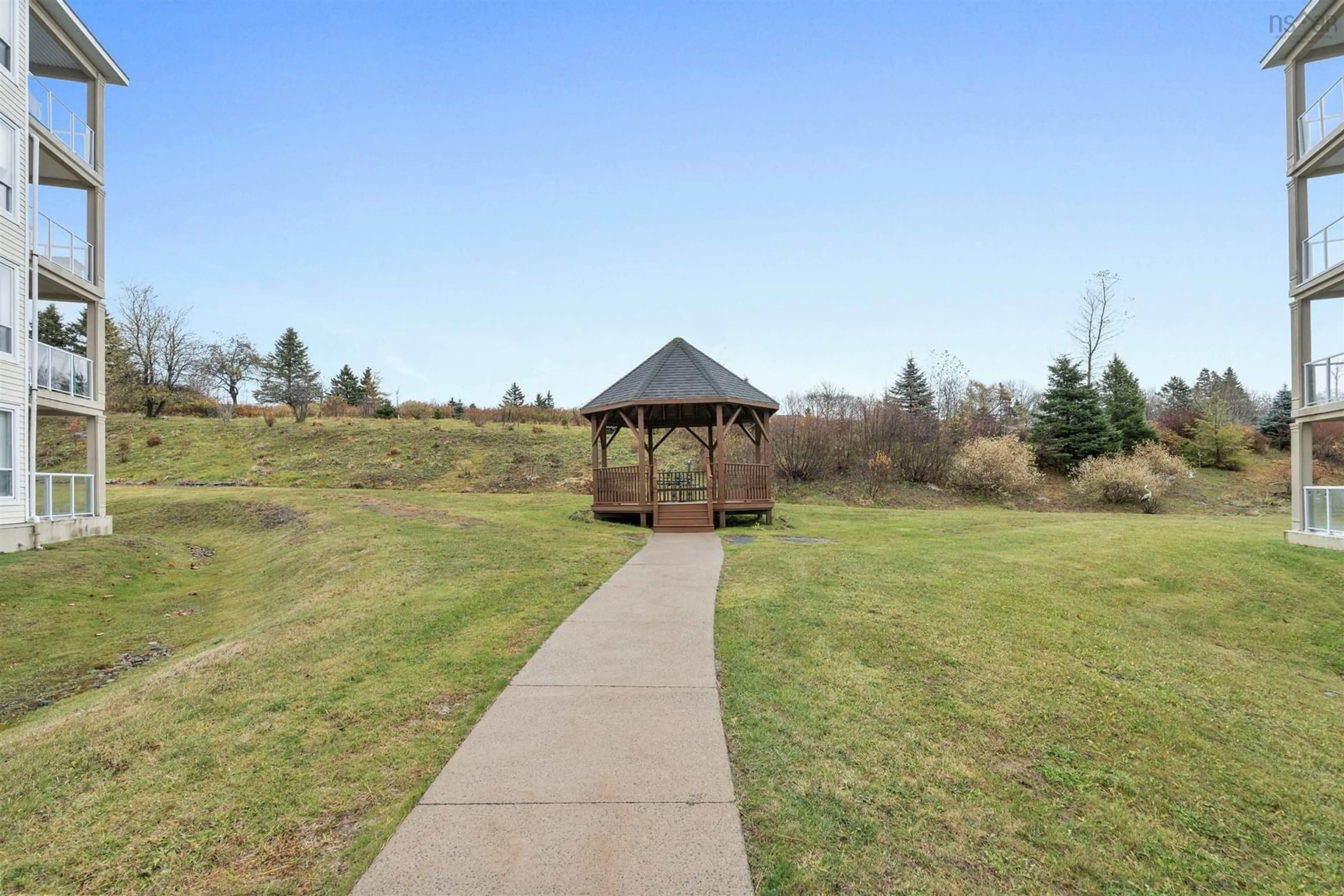 Patio, water/lake/river/ocean view for 52 Whitehall Cres #211, Dartmouth Nova Scotia B2W 6P7