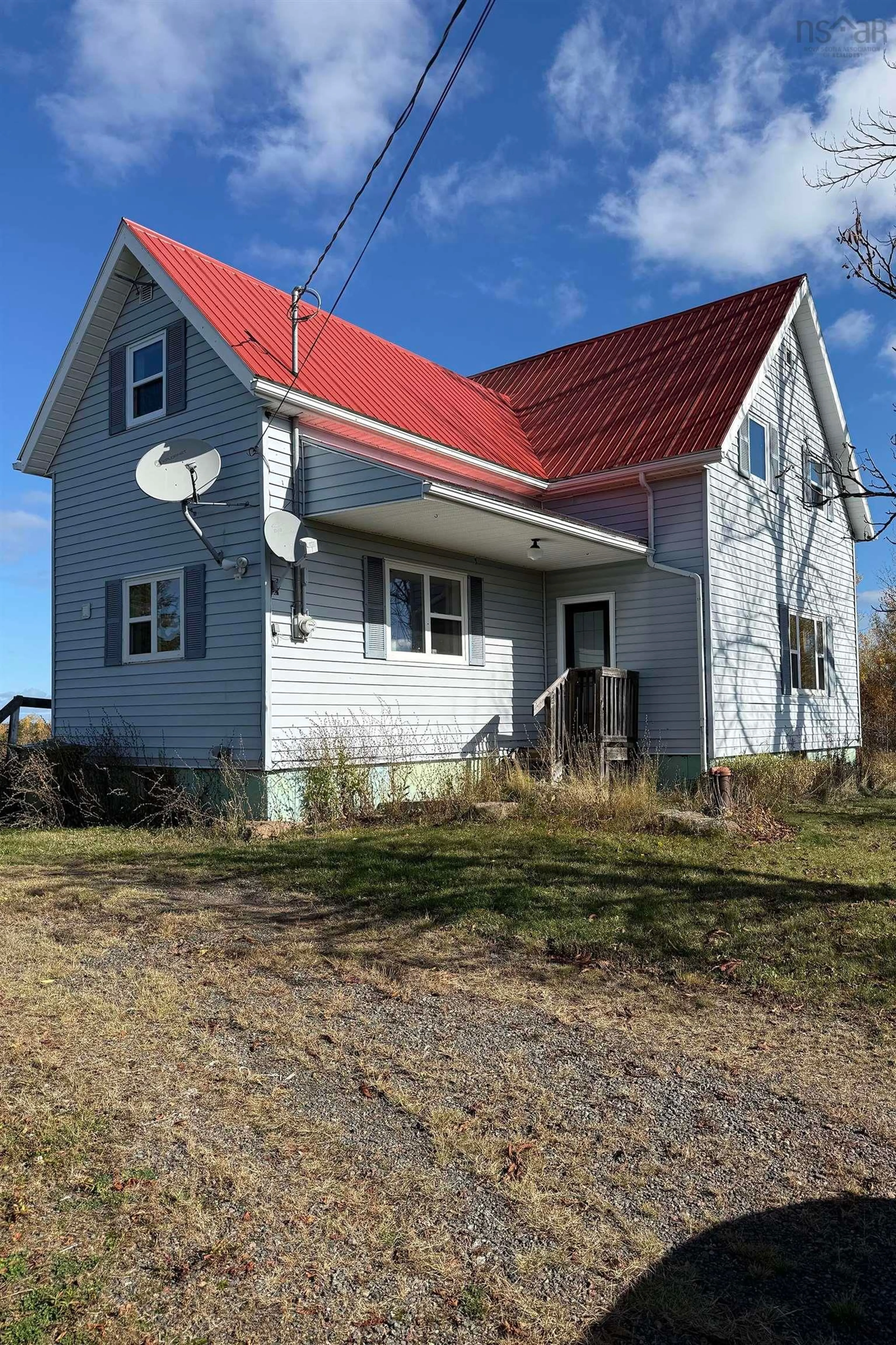 A pic from outside/outdoor area/front of a property/back of a property/a pic from drone, building for 551 Miller Rd, Pugwash Nova Scotia B0K 1L0