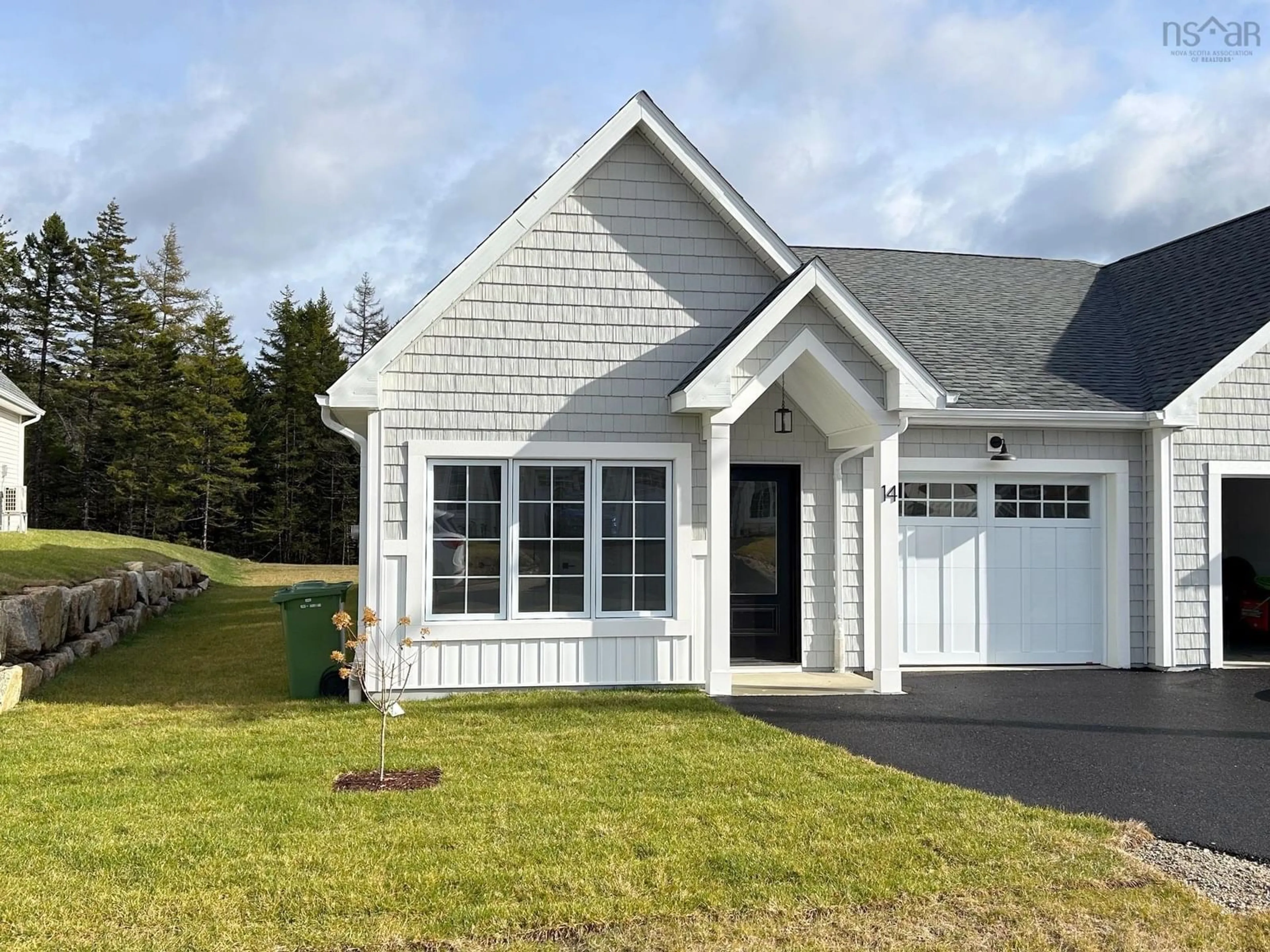 Home with vinyl exterior material, street for 14 Chester Hills Dr, Chester Nova Scotia B0J 1J0