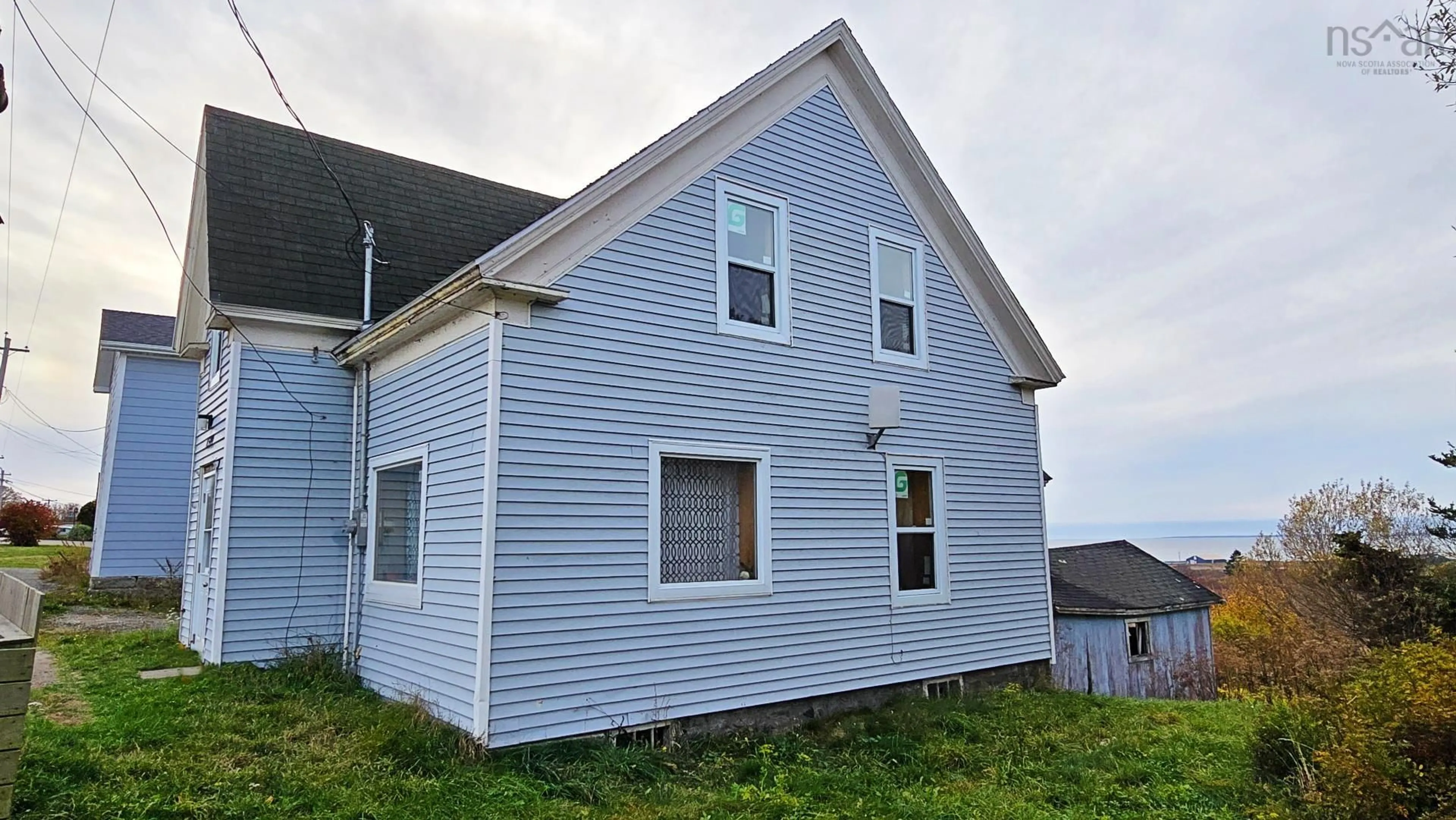 Home with vinyl exterior material, building for 8599 Highway 1, Meteghan Centre Nova Scotia B0W 2K0