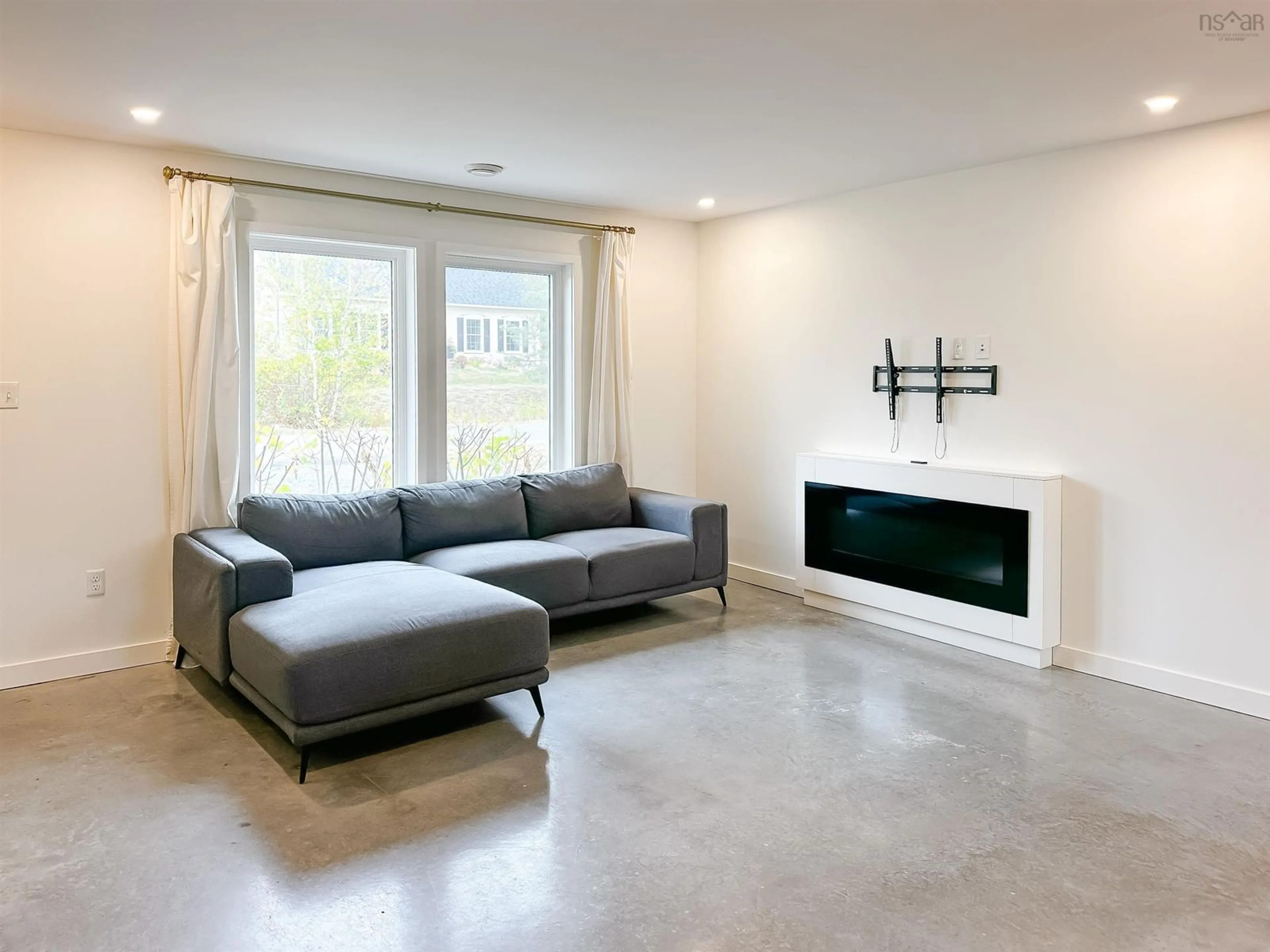 Living room with furniture, unknown for 3 Autumn Dr, Berwick Nova Scotia B0P 1E0