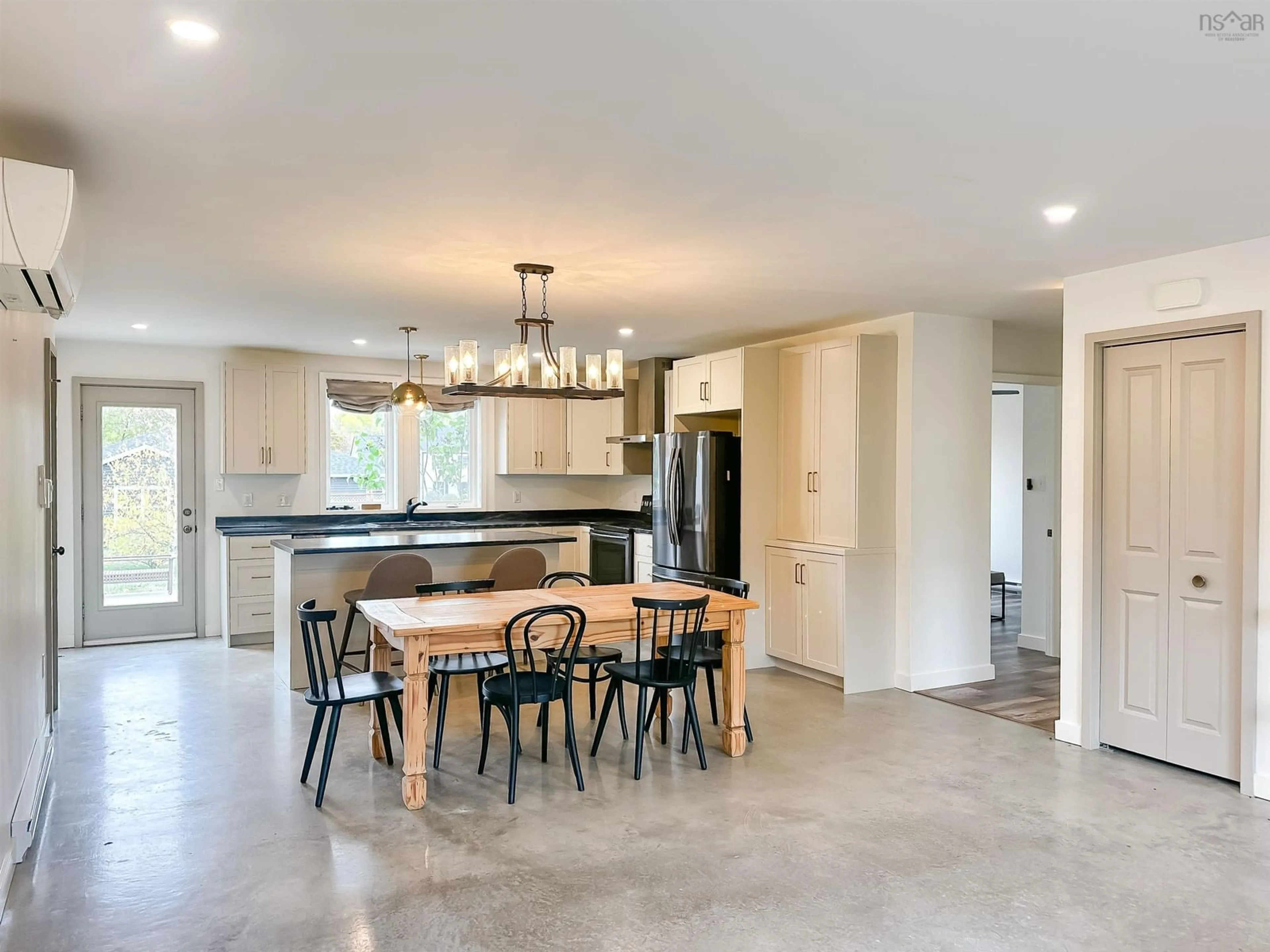 Open concept kitchen, ceramic/tile floor for 3 Autumn Dr, Berwick Nova Scotia B0P 1E0