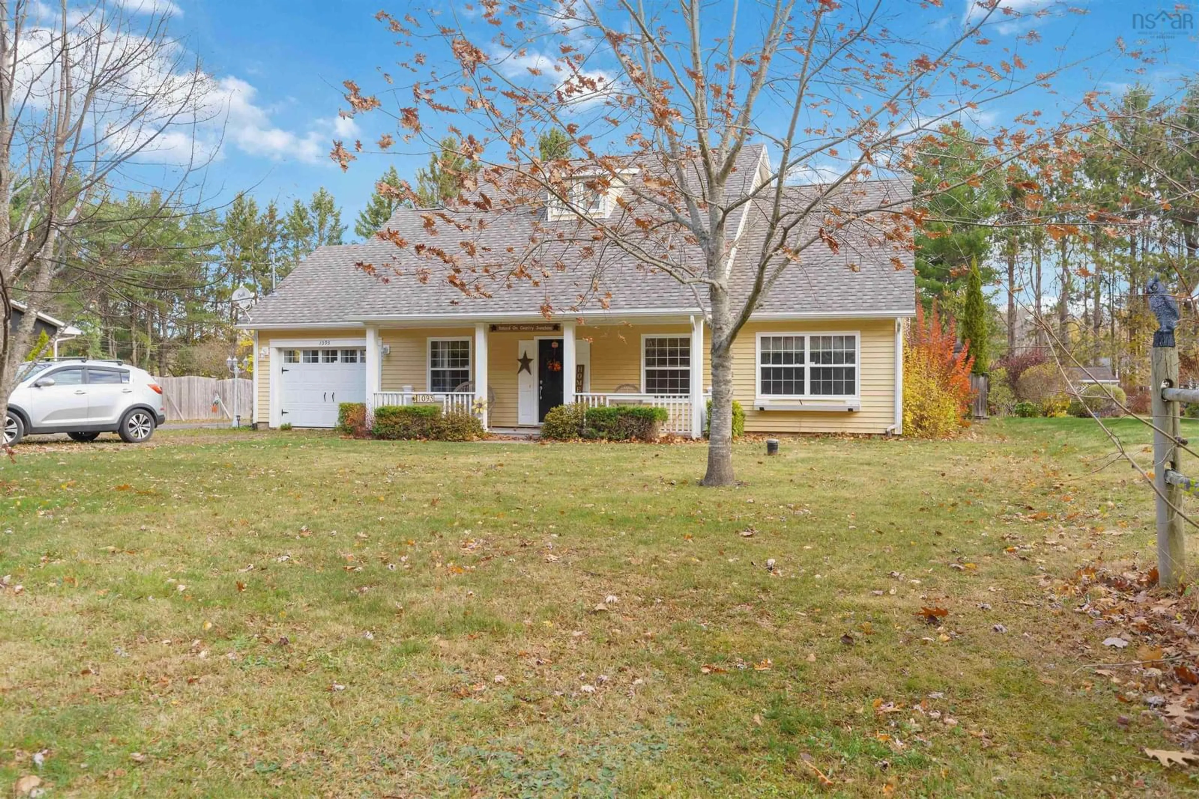 Home with vinyl exterior material, street for 1093 Sherman Belcher Rd, Centreville Nova Scotia B0P 1J0