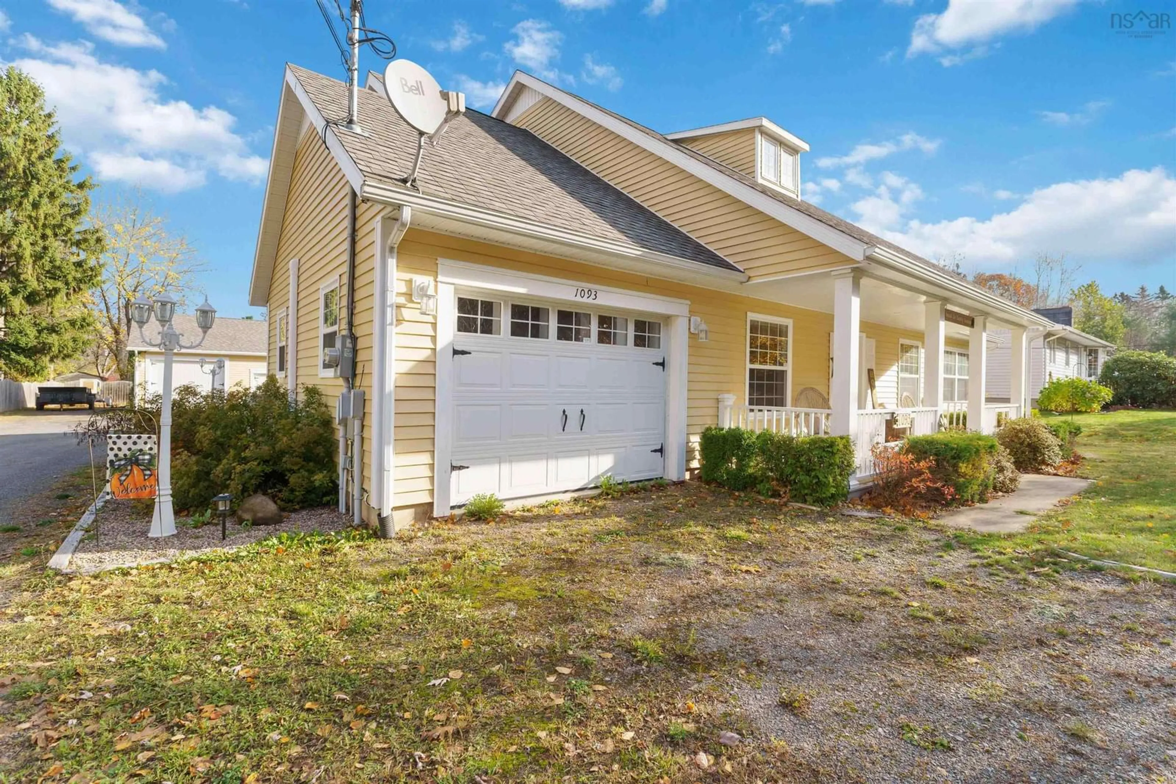 Home with vinyl exterior material, street for 1093 Sherman Belcher Rd, Centreville Nova Scotia B0P 1J0