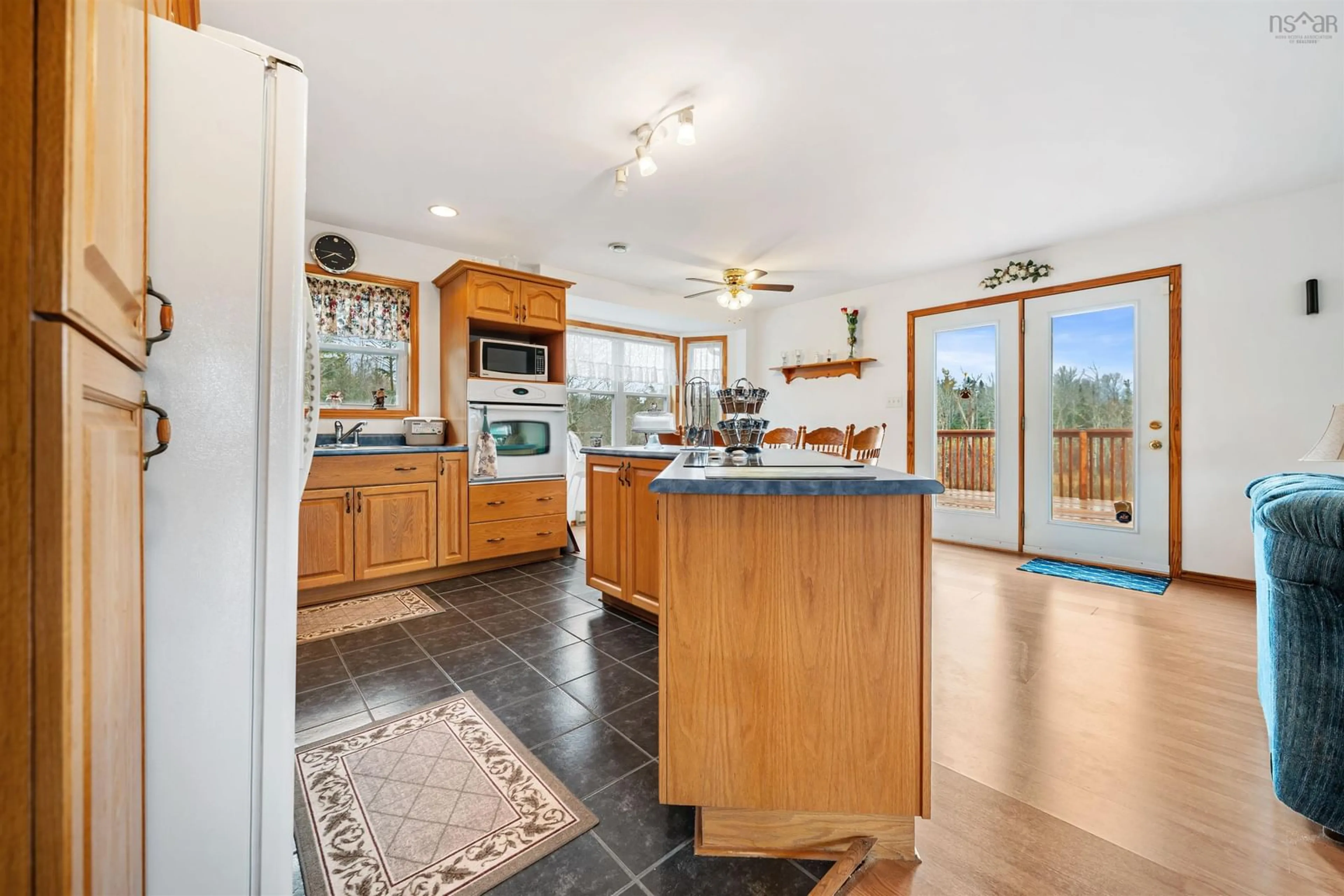 Open concept kitchen, ceramic/tile floor for 17 Bonway Dr, Enfield Nova Scotia B2T 1H5