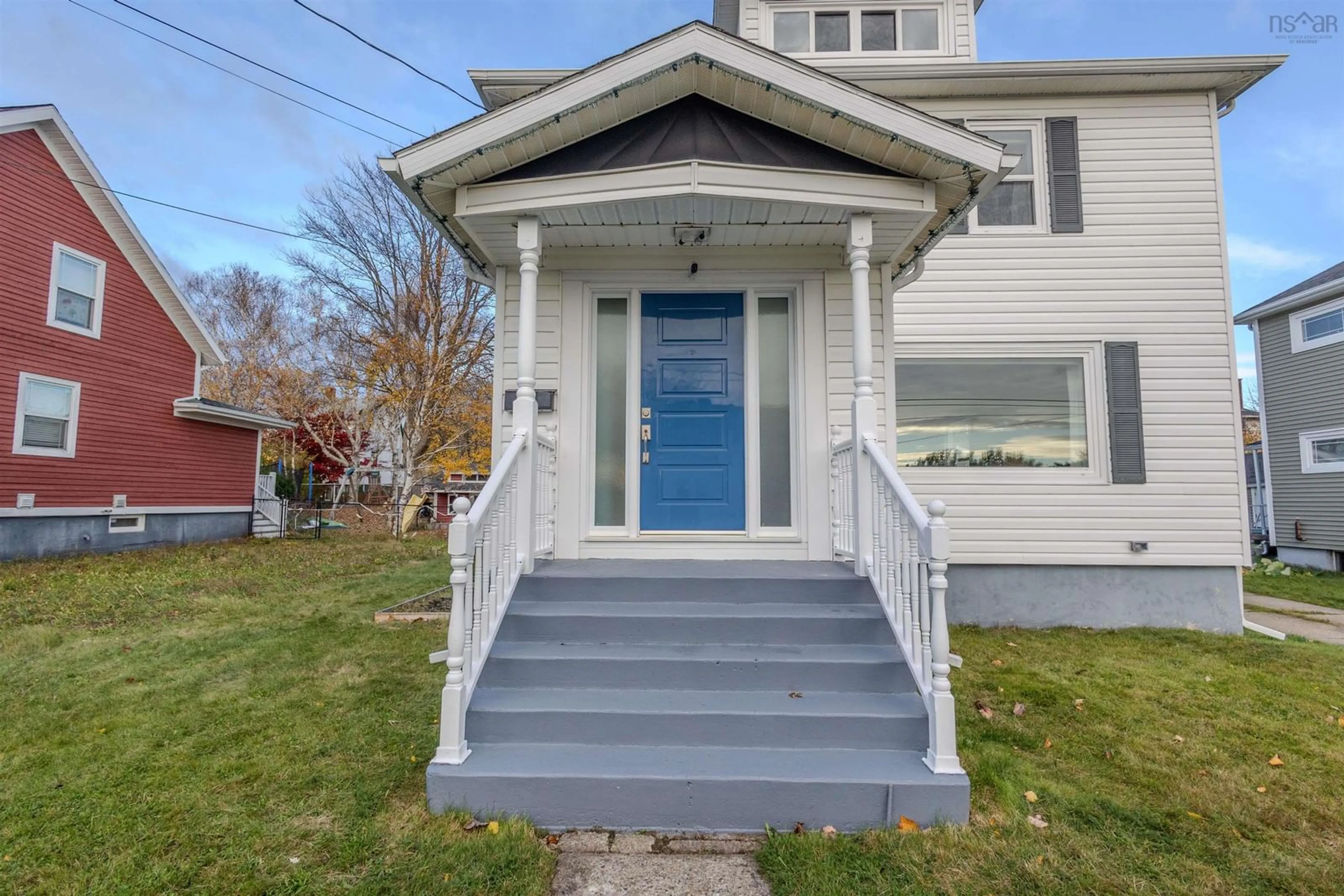 Home with vinyl exterior material, street for 51 Catherine St, Glace Bay Nova Scotia B1A 2J8