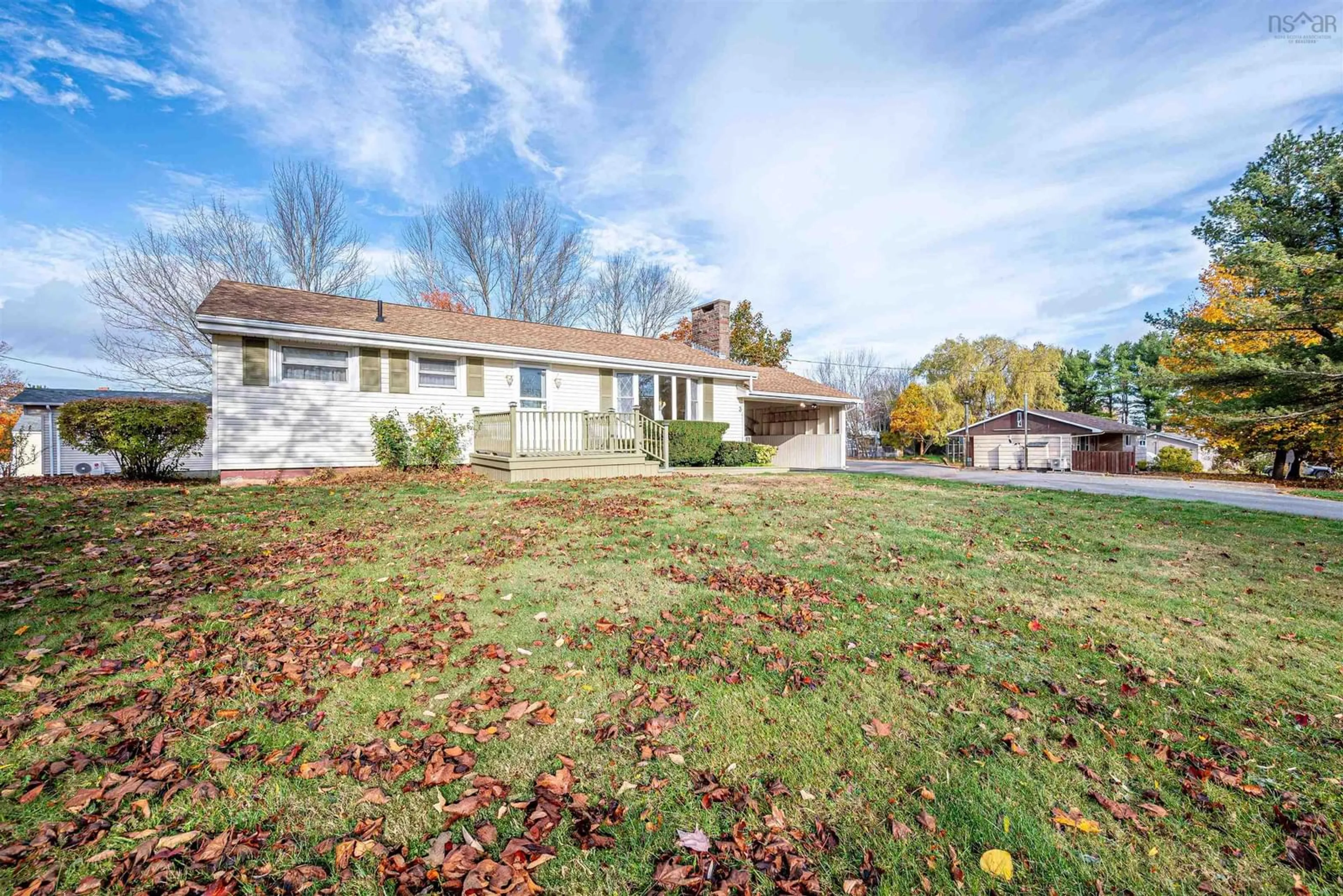 A pic from outside/outdoor area/front of a property/back of a property/a pic from drone, unknown for 3 Pemberton Ave, Garlands Crossing Nova Scotia B0N 2T0