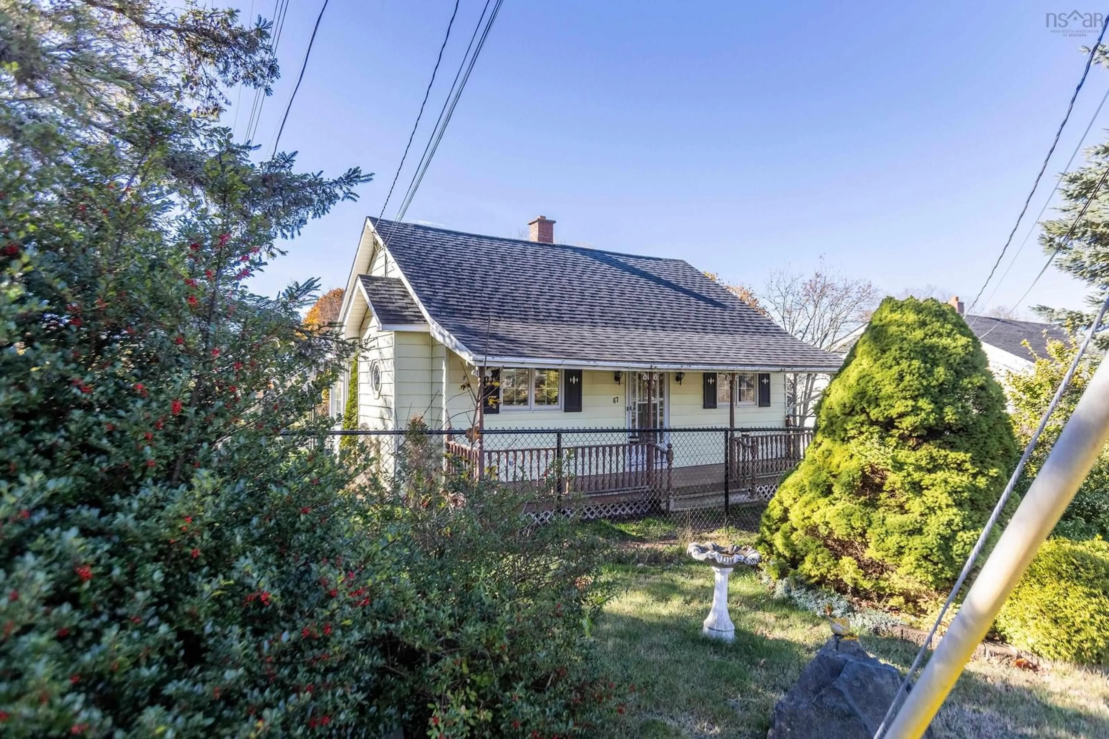 A pic from outside/outdoor area/front of a property/back of a property/a pic from drone, street for 67 Charles St, Amherst Nova Scotia B4H 3P9