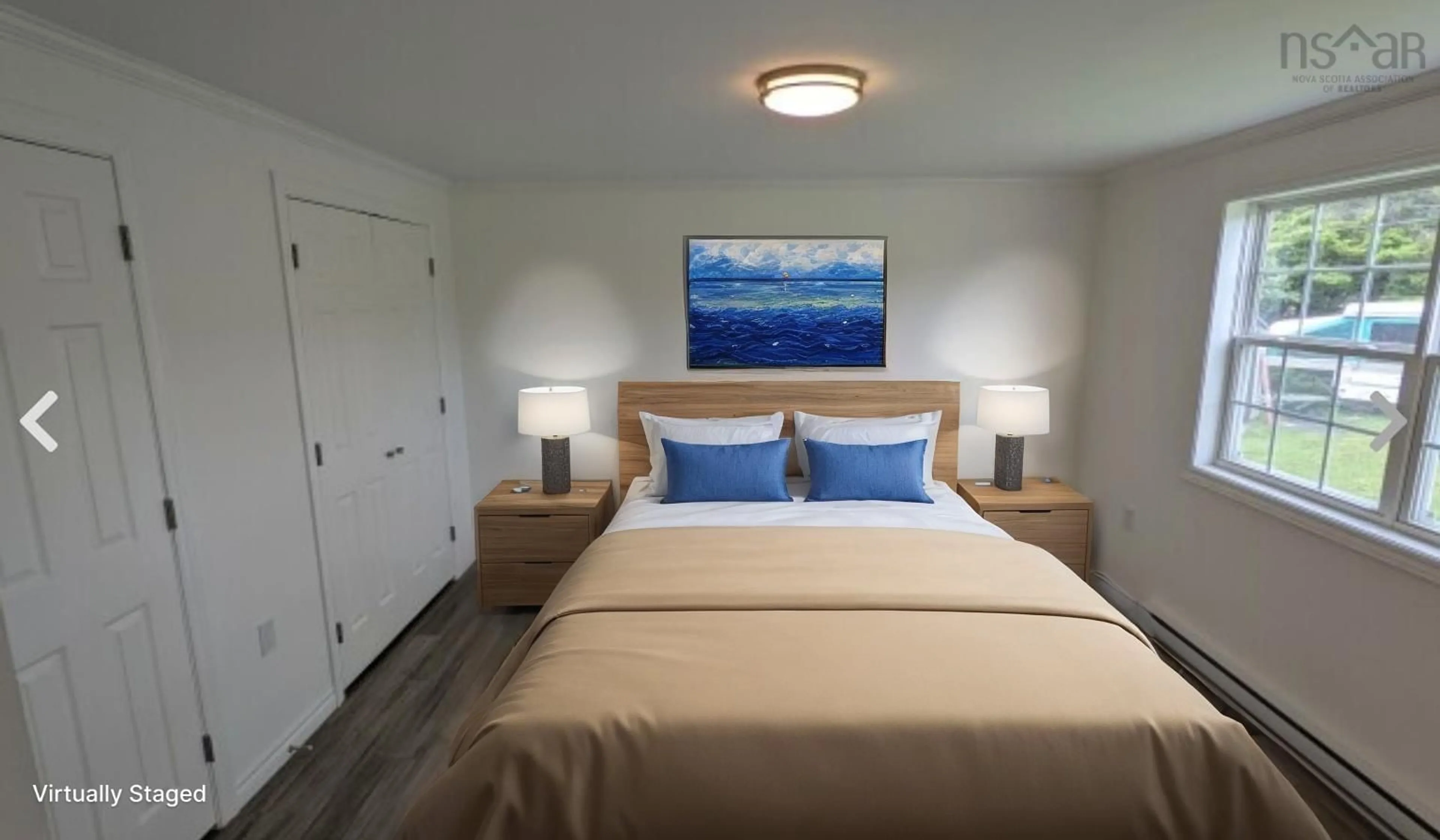 Bedroom with bed, unknown for 48 High Street Estate, New Glasgow Nova Scotia B2H 4B8