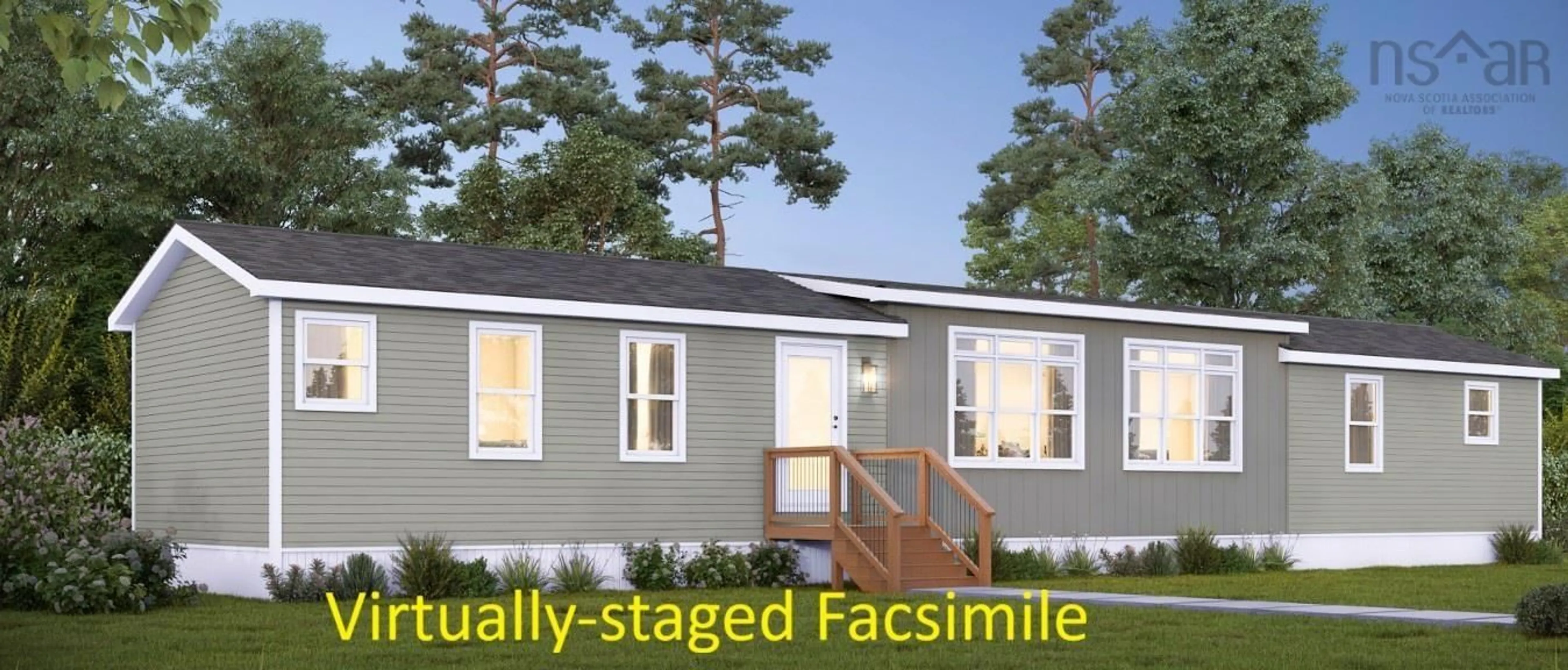 Home with vinyl exterior material, building for 2 Mackenzie Rd, Greenfield Nova Scotia B6L 3W2