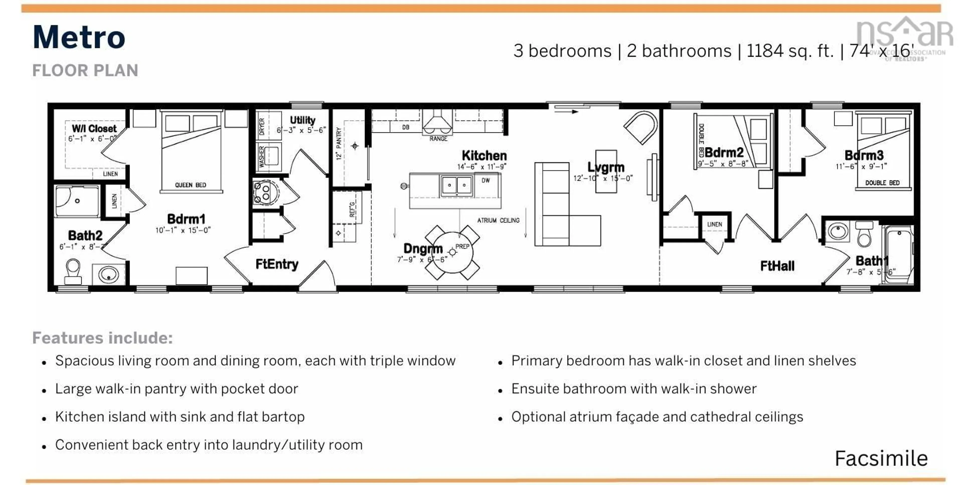 Floor plan for 2 Mackenzie Rd, Greenfield Nova Scotia B6L 3W2