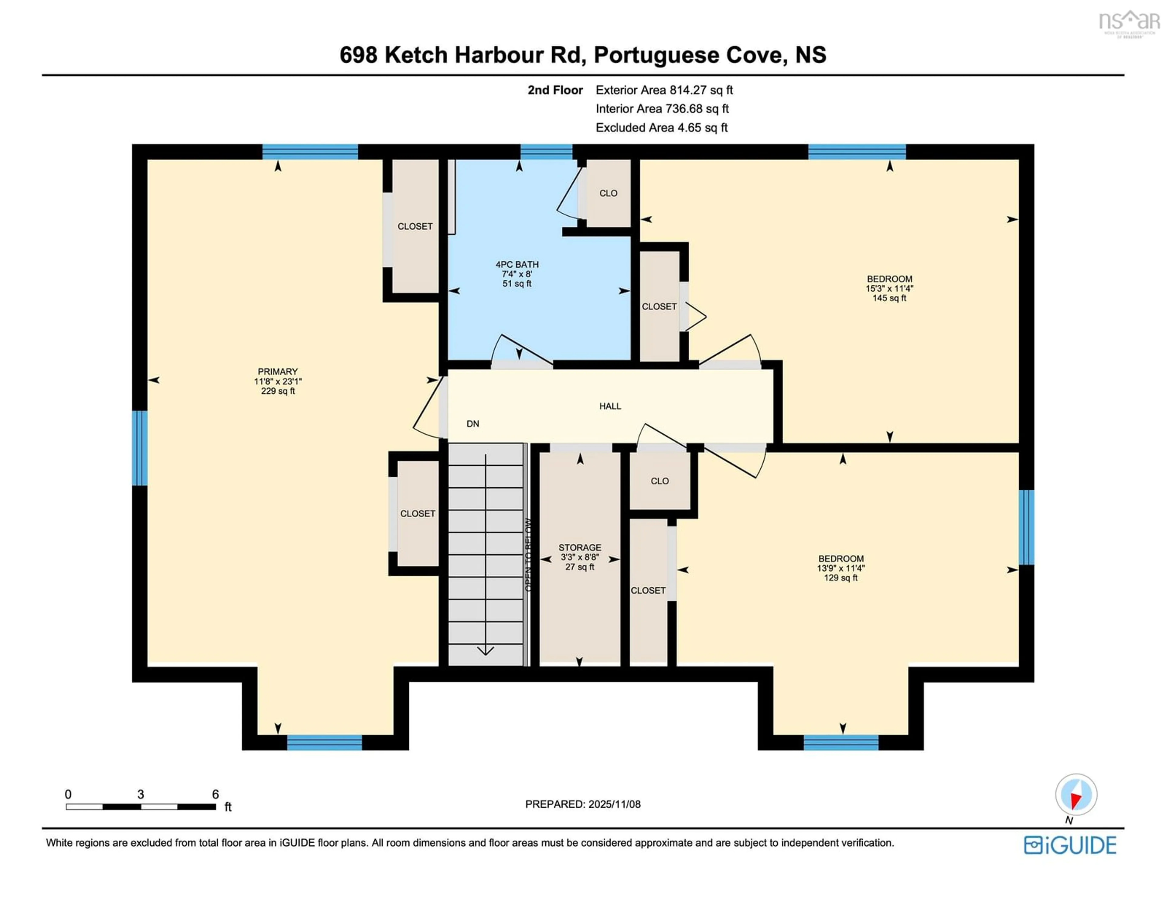 Floor plan for 698 Ketch Harbour Rd, Portuguese Cove Nova Scotia B3V 1K2