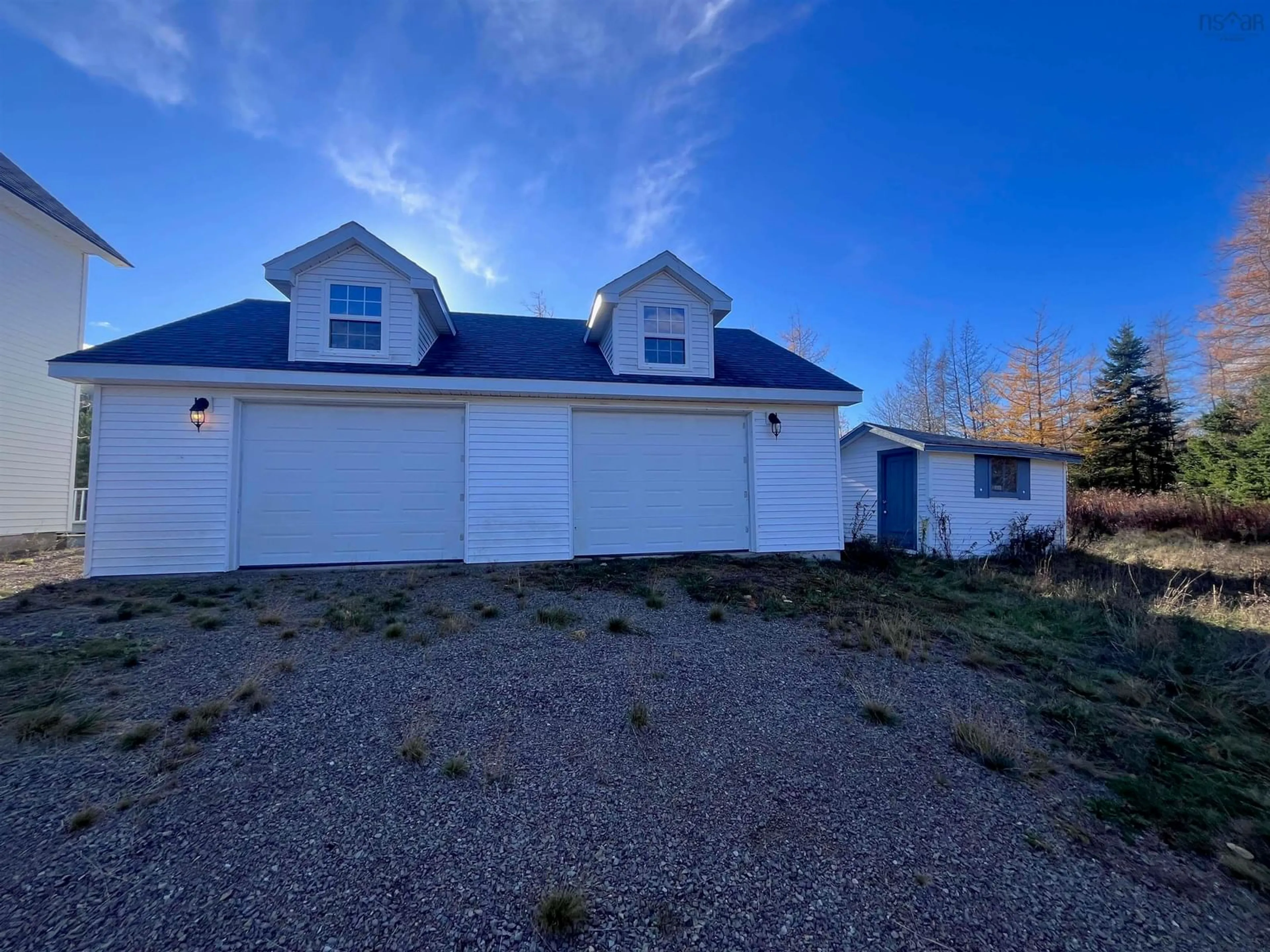 A pic from outside/outdoor area/front of a property/back of a property/a pic from drone, unknown for 203 West Side Road, East River St. Marys Nova Scotia B2H 5C8