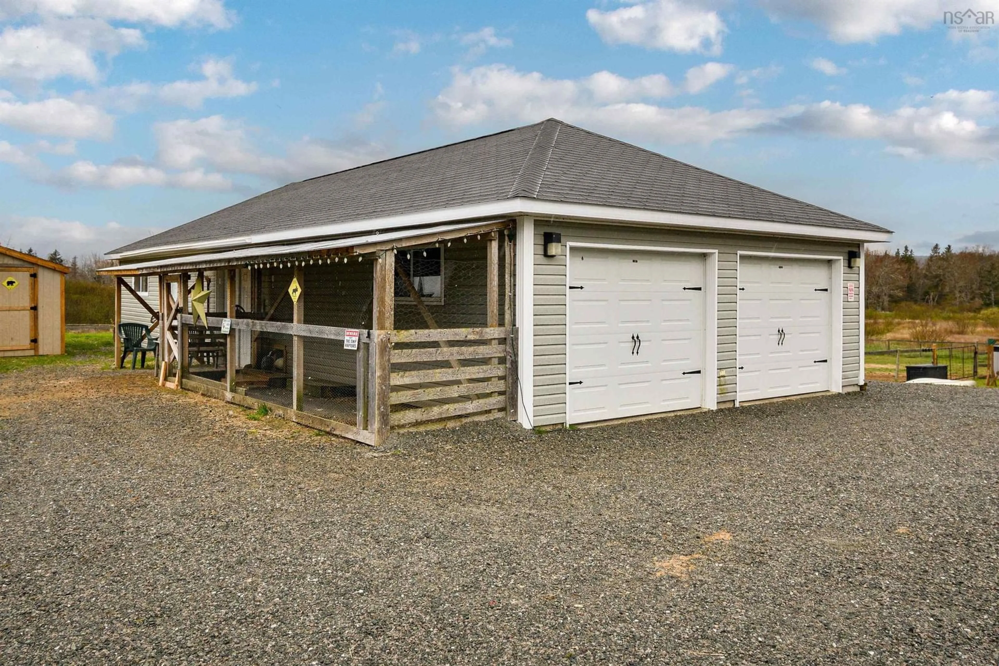 Indoor garage for 4598 Grand Mira North, Grand Mira North Nova Scotia B1K 3V1