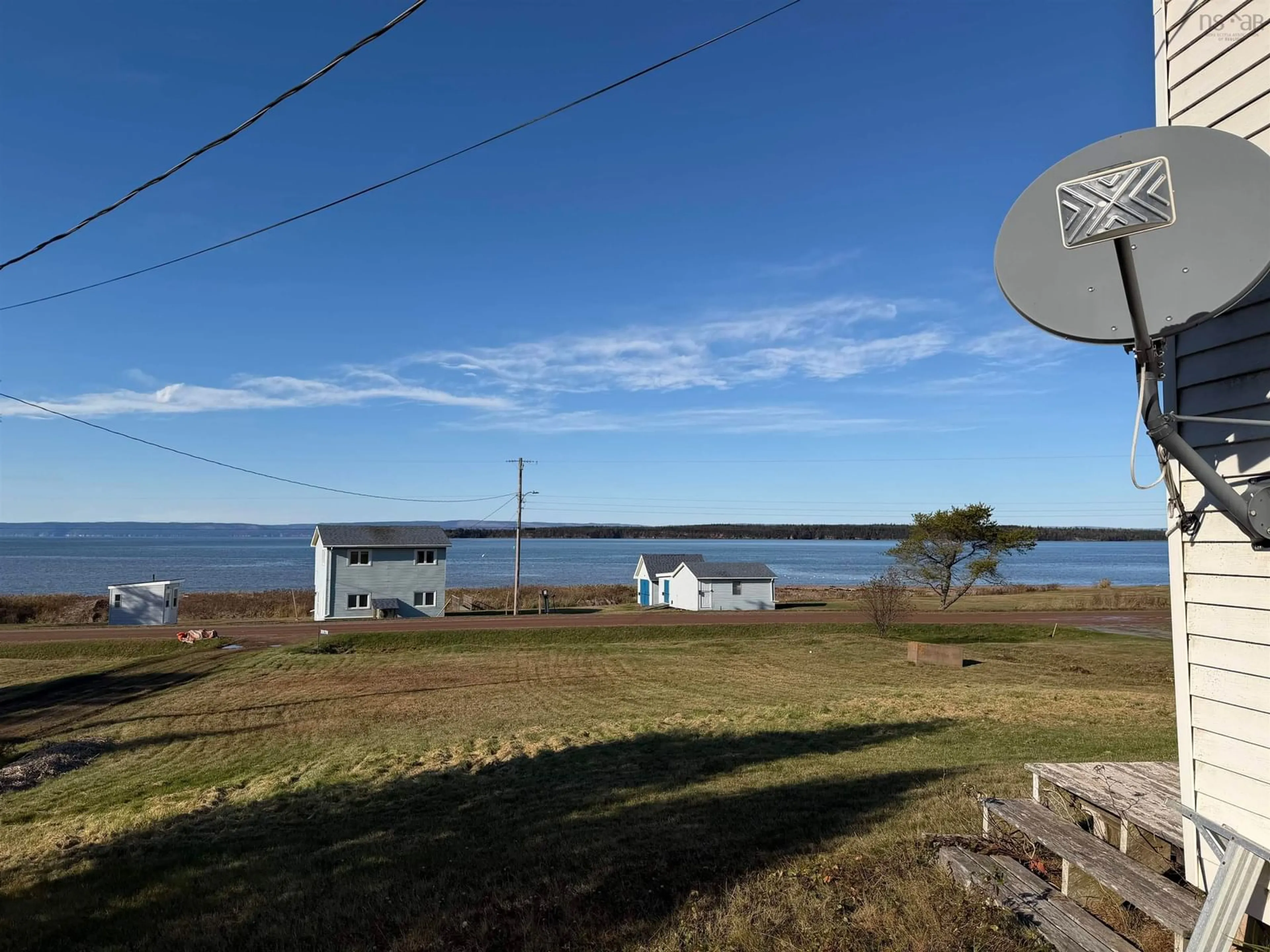 A pic from outside/outdoor area/front of a property/back of a property/a pic from drone, water/lake/river/ocean view for 2170 Apple River Rd, Apple River Nova Scotia B0M 1S0