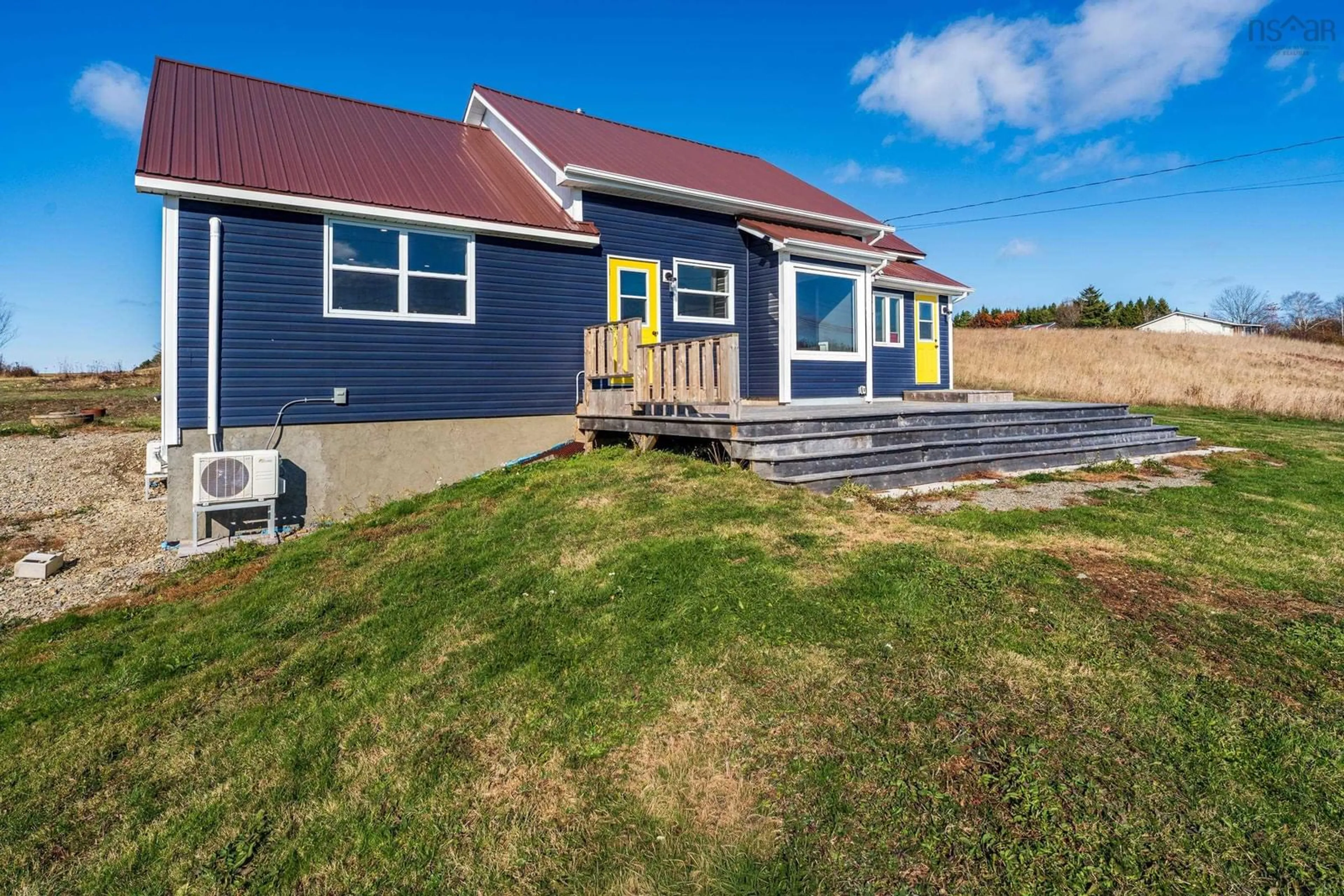 A pic from outside/outdoor area/front of a property/back of a property/a pic from drone, building for 3265 Second Division Road, Concession Nova Scotia B0W 1M0