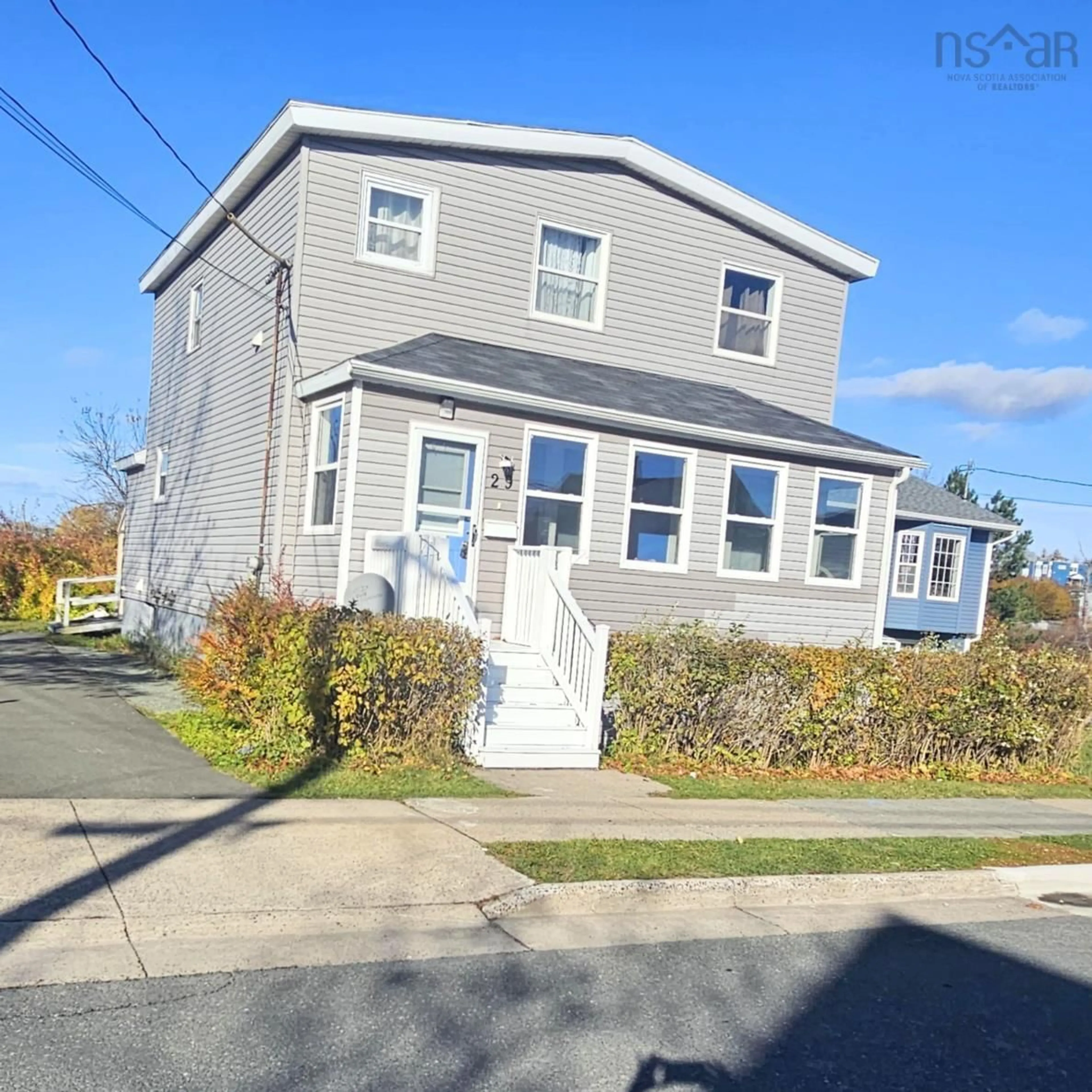 Home with vinyl exterior material, street for 29 Wesley St, Whitney Pier Nova Scotia B1N 2M5