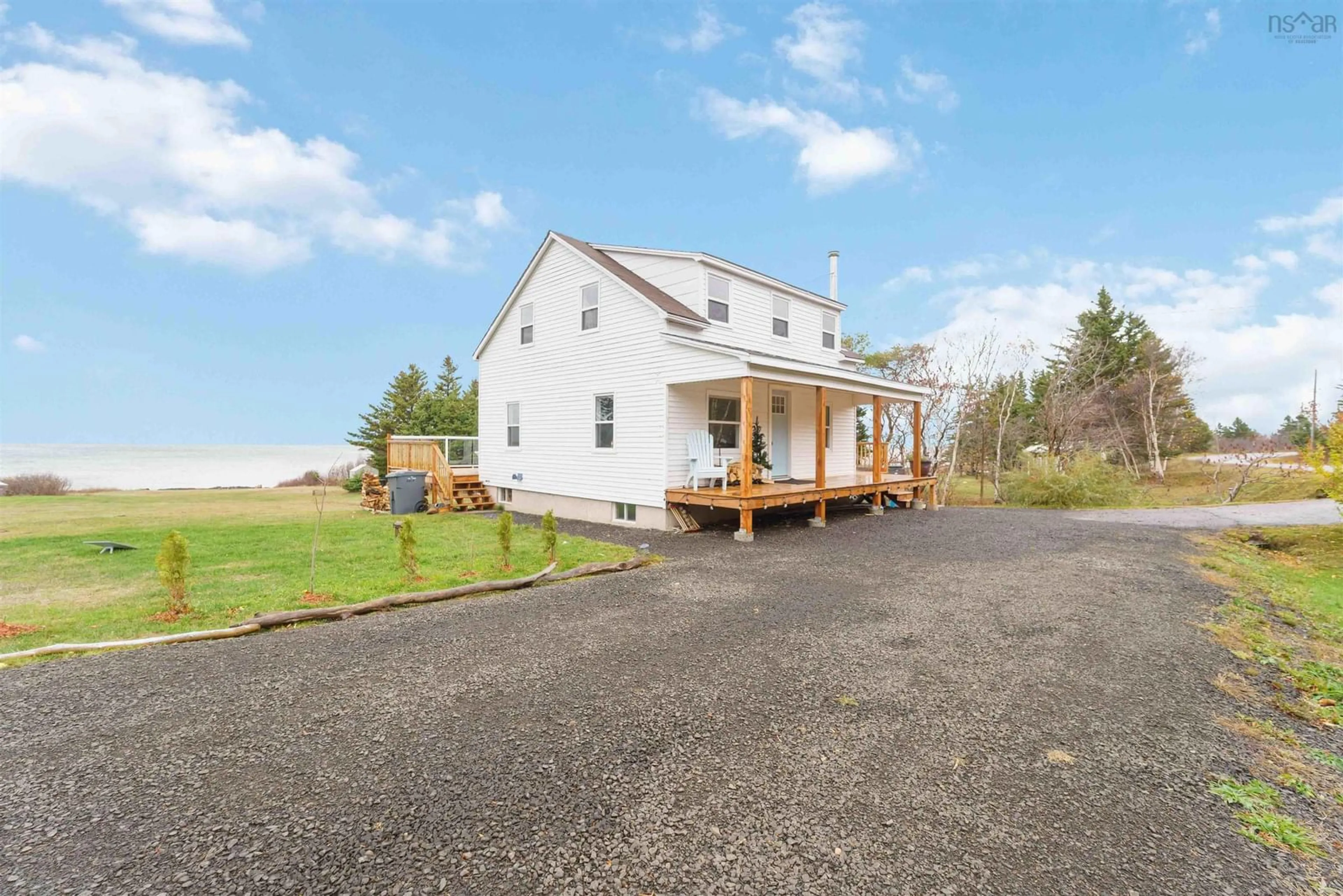 A pic from outside/outdoor area/front of a property/back of a property/a pic from drone, building for 6911 Shore Rd West Rd, Phinneys Cove Nova Scotia B0S 1L0