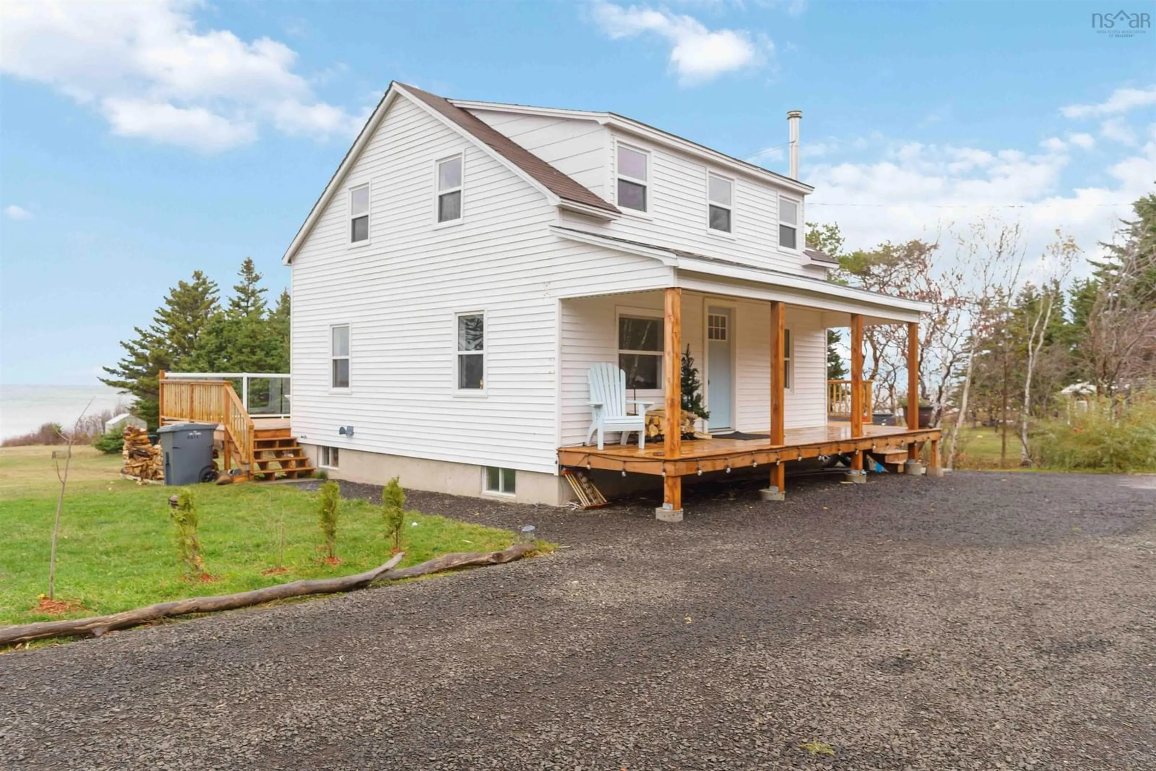 A pic from outside/outdoor area/front of a property/back of a property/a pic from drone, building for 6911 Shore Rd West Rd, Phinneys Cove Nova Scotia B0S 1L0