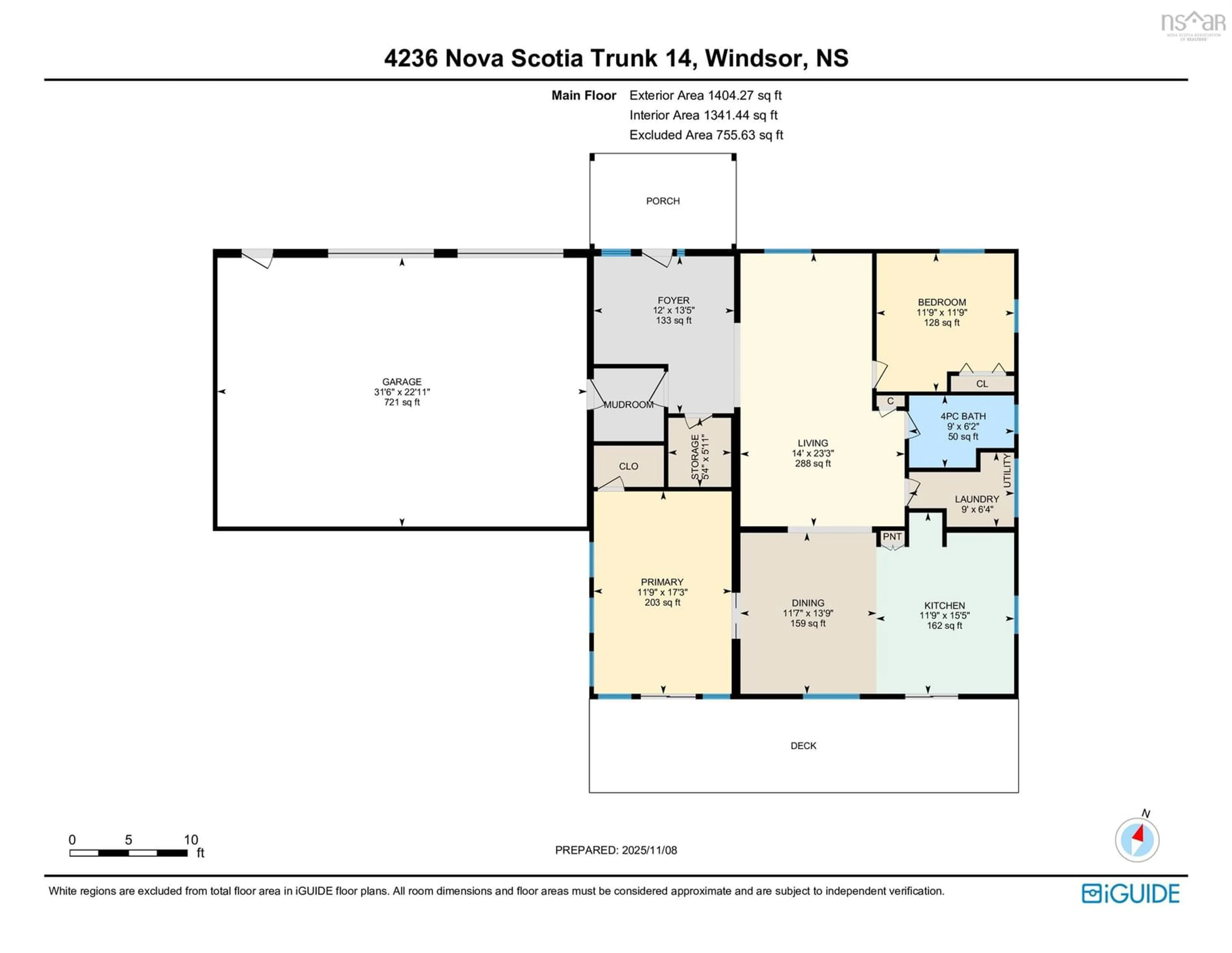 Floor plan for 4236 Highway 14, Windsor Forks Nova Scotia B0N 2T0