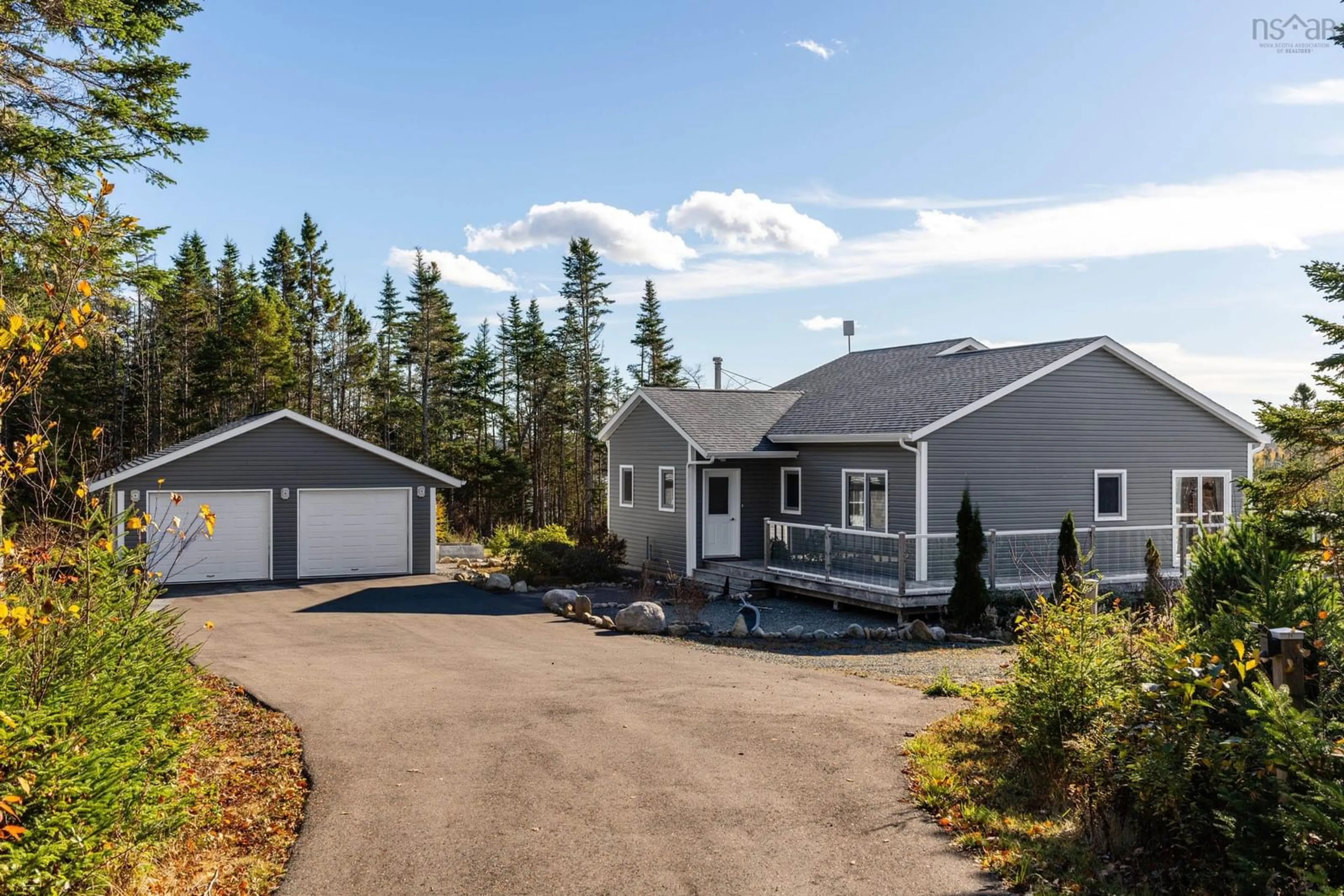 A pic from outside/outdoor area/front of a property/back of a property/a pic from drone, street for 3143 Sonora Dr, Sherbrooke Nova Scotia B0J 3C0