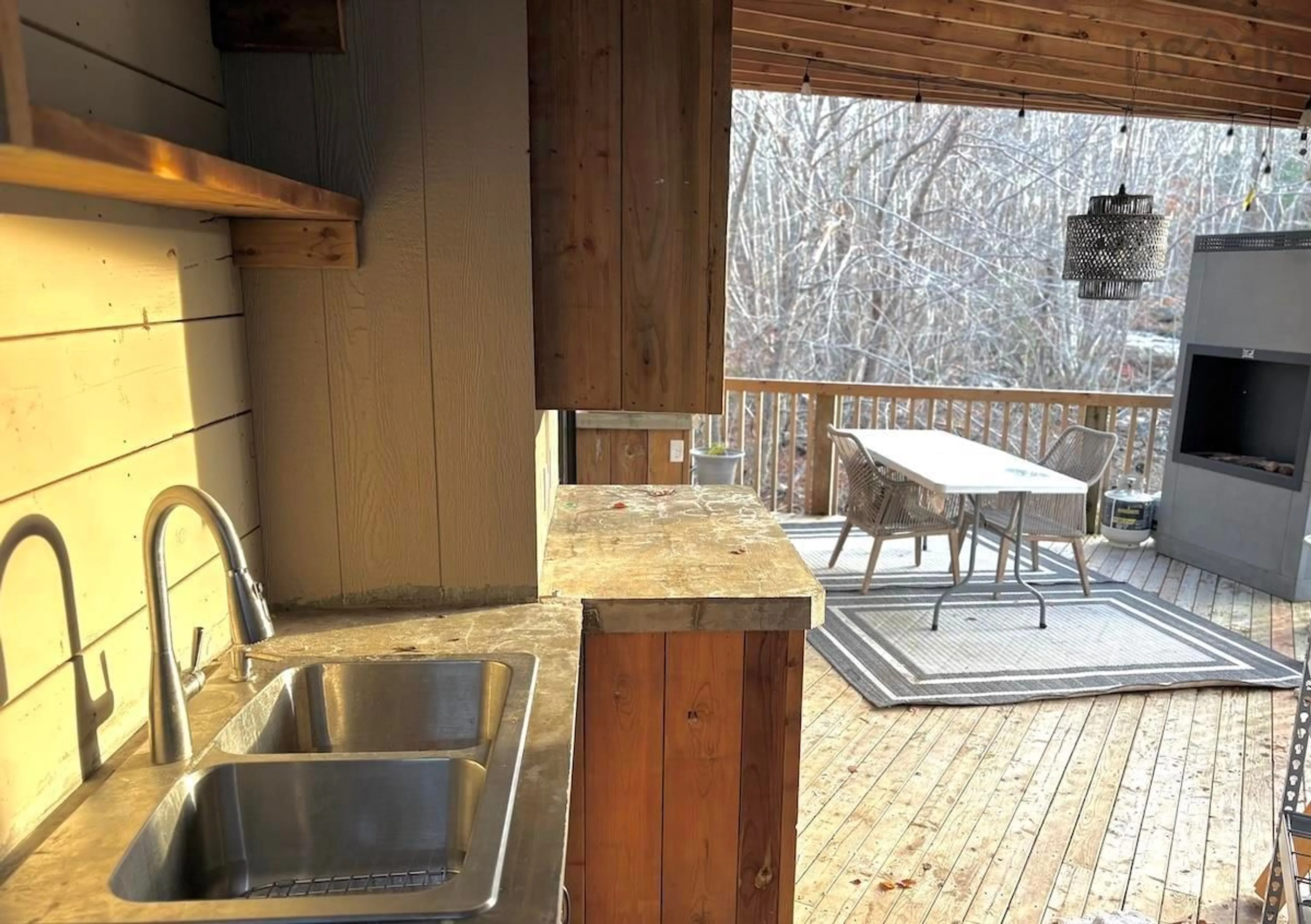 Patio, water/lake/river/ocean view for 36 Hamshaw Dr, Halifax Nova Scotia B3M 2H2