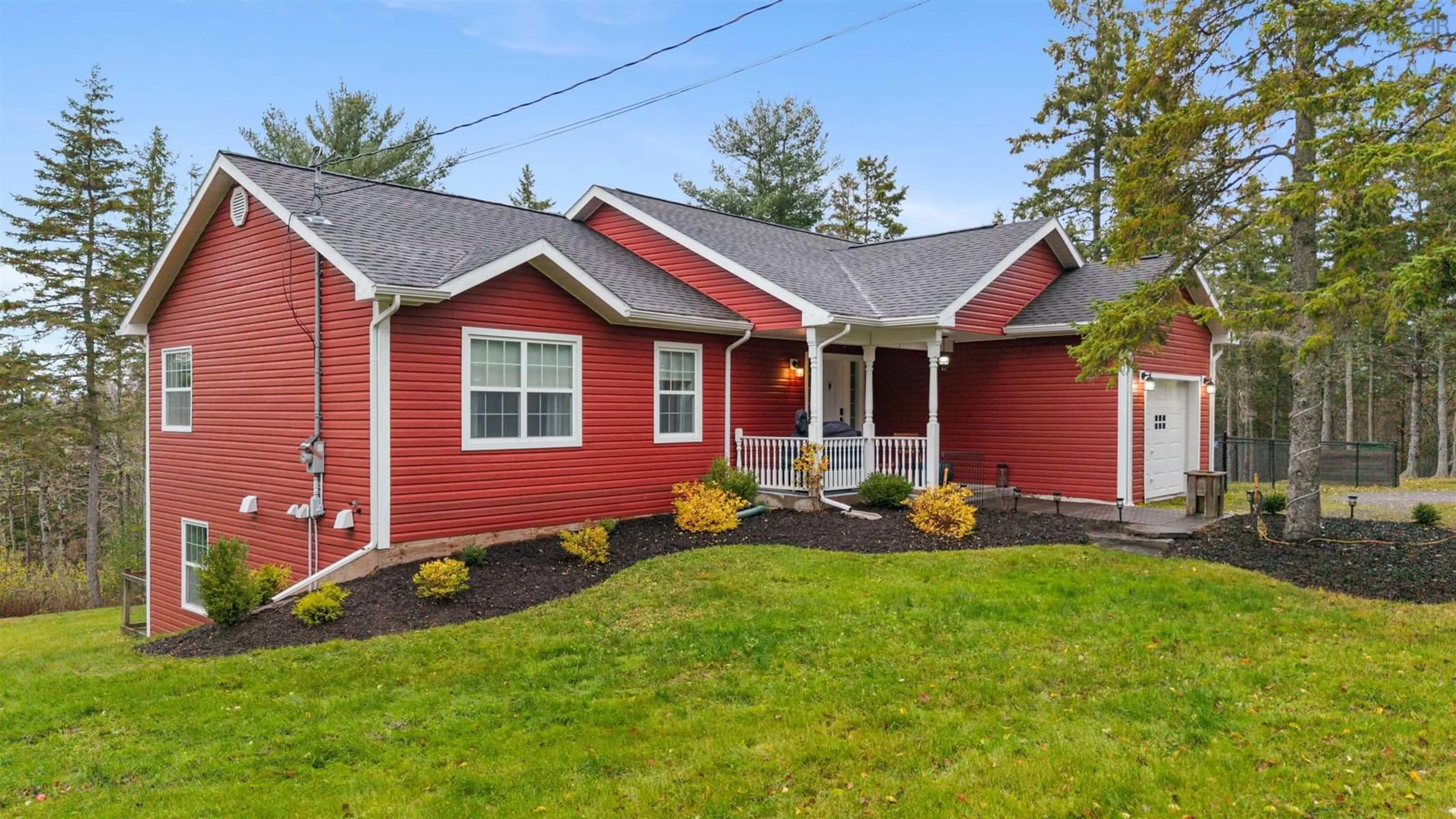 Home with vinyl exterior material, street for 2510 Picken St, Westville Nova Scotia B0K 2A0