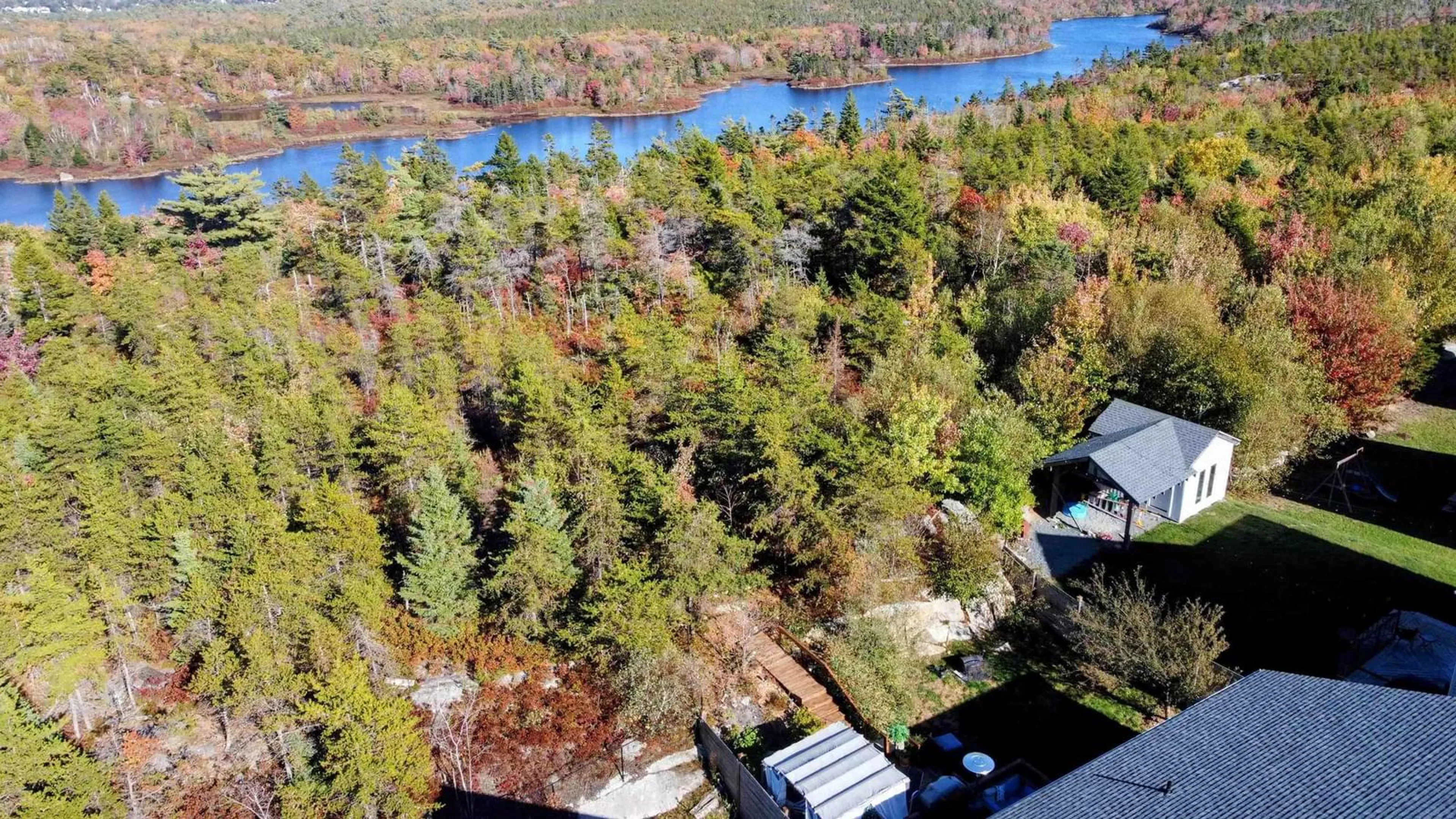 A pic from outside/outdoor area/front of a property/back of a property/a pic from drone, water/lake/river/ocean view for 86 Alabaster Way, Halifax Nova Scotia B3P 0C7
