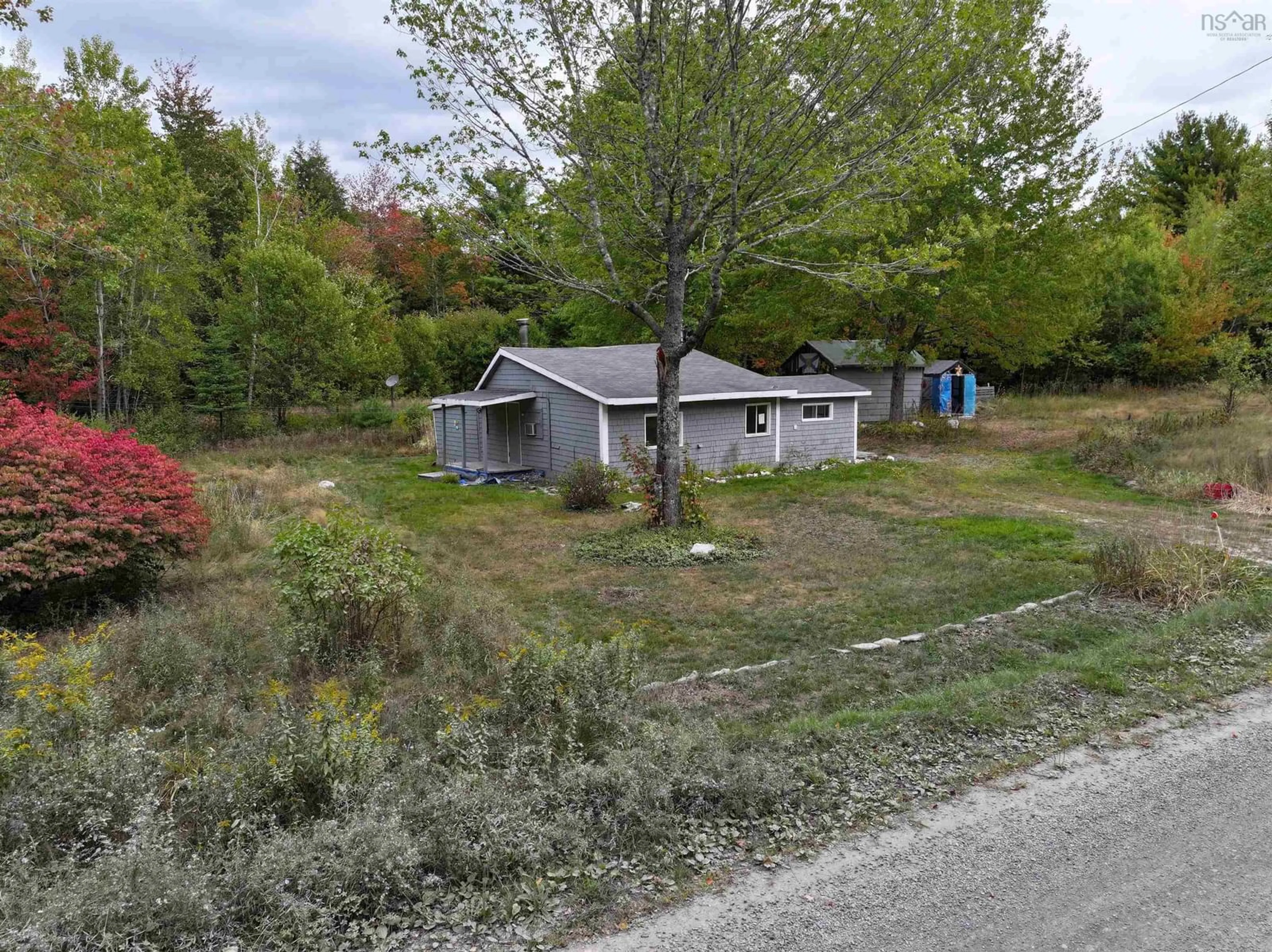 A pic from outside/outdoor area/front of a property/back of a property/a pic from drone, street for 248 Lake Pleasant Rd, Simpsons Corner Nova Scotia B0R 1E0