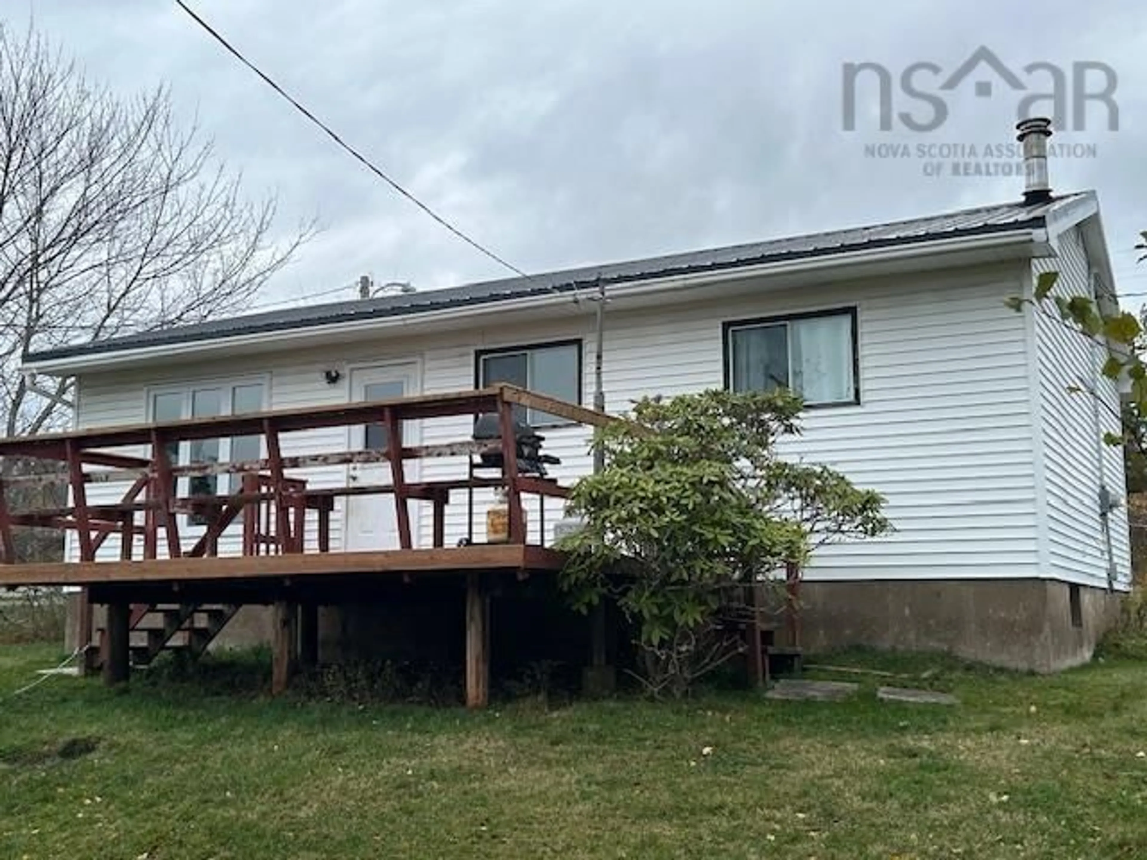 A pic from outside/outdoor area/front of a property/back of a property/a pic from drone, building for 8903 Pepperell St, St. Peter's Nova Scotia B0E 3B0