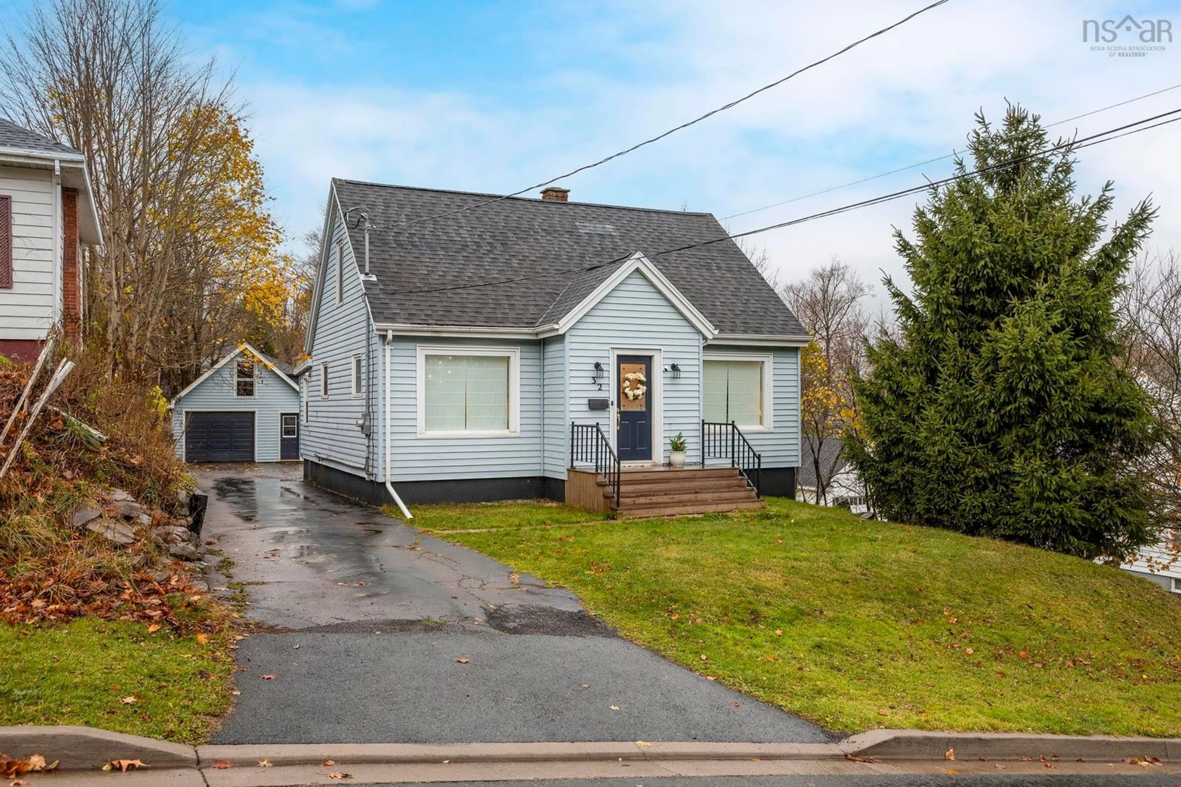 Home with vinyl exterior material, street for 32 Archibald St, Truro Nova Scotia B2N 4R4