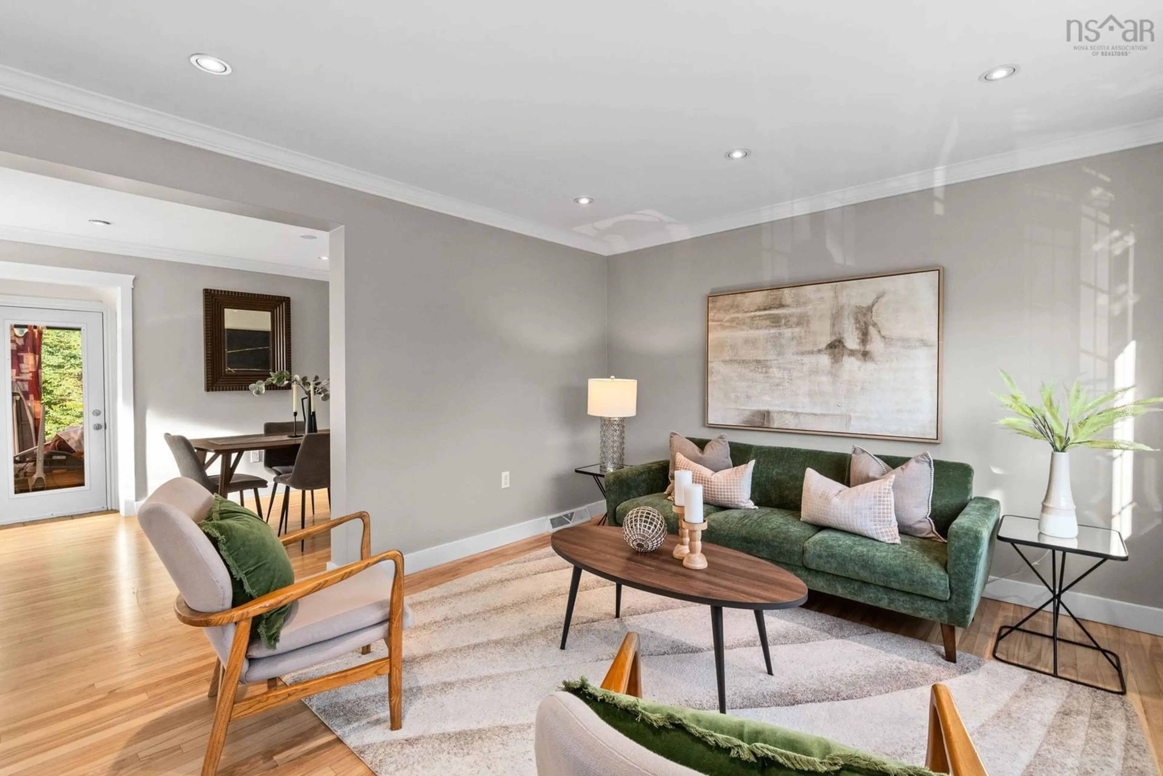 Living room with furniture, unknown for 38 Swan Cres, Halifax Nova Scotia B3M 1T6