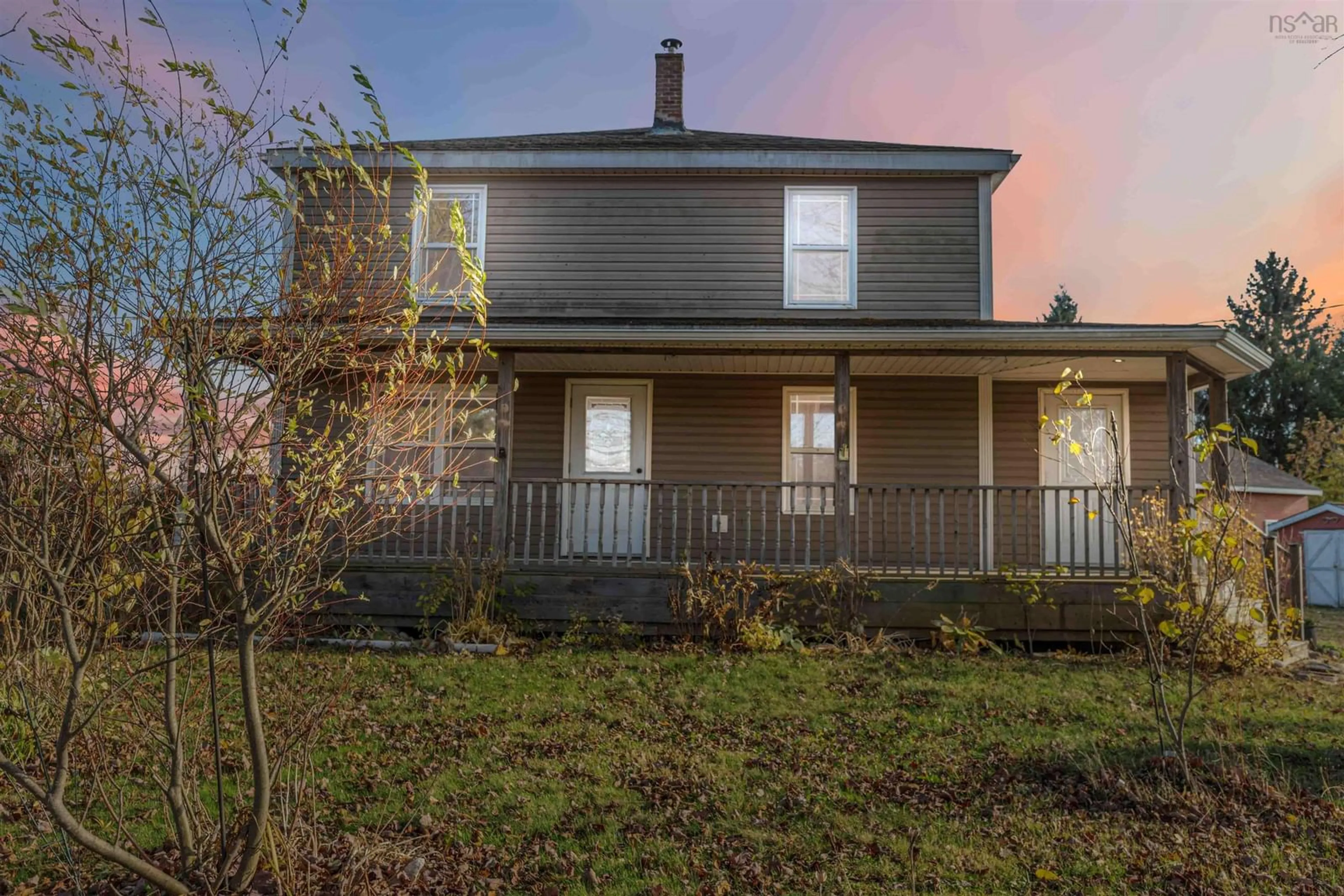 A pic from outside/outdoor area/front of a property/back of a property/a pic from drone, building for 11770 Highway 1, Brickton Nova Scotia B0S 1M0